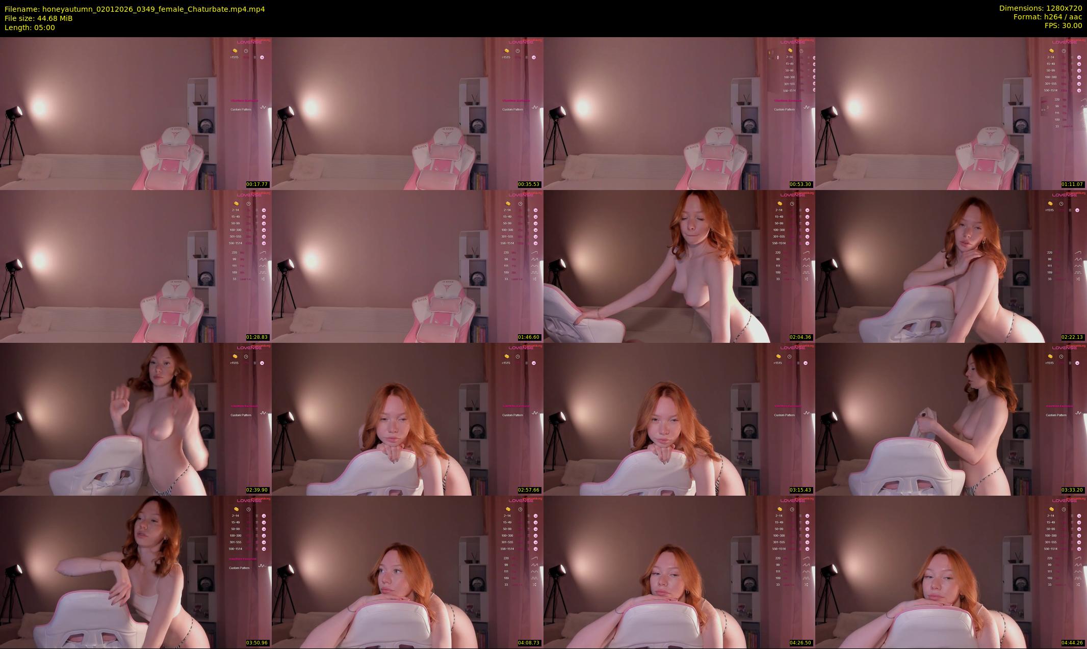 honeyautumn — Chaturbate Female stripcam clip, Jan 1, 2026