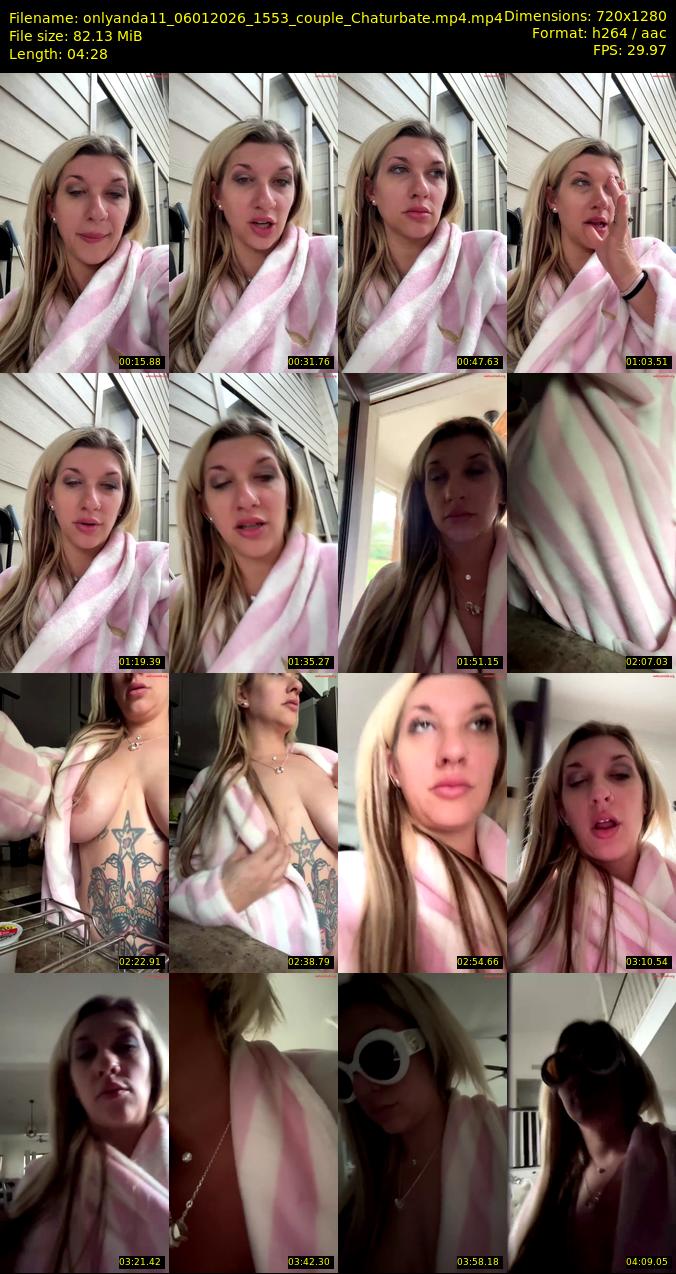 onlyanda11 — Chaturbate Couple stripcam clip, Jan 6, 2026