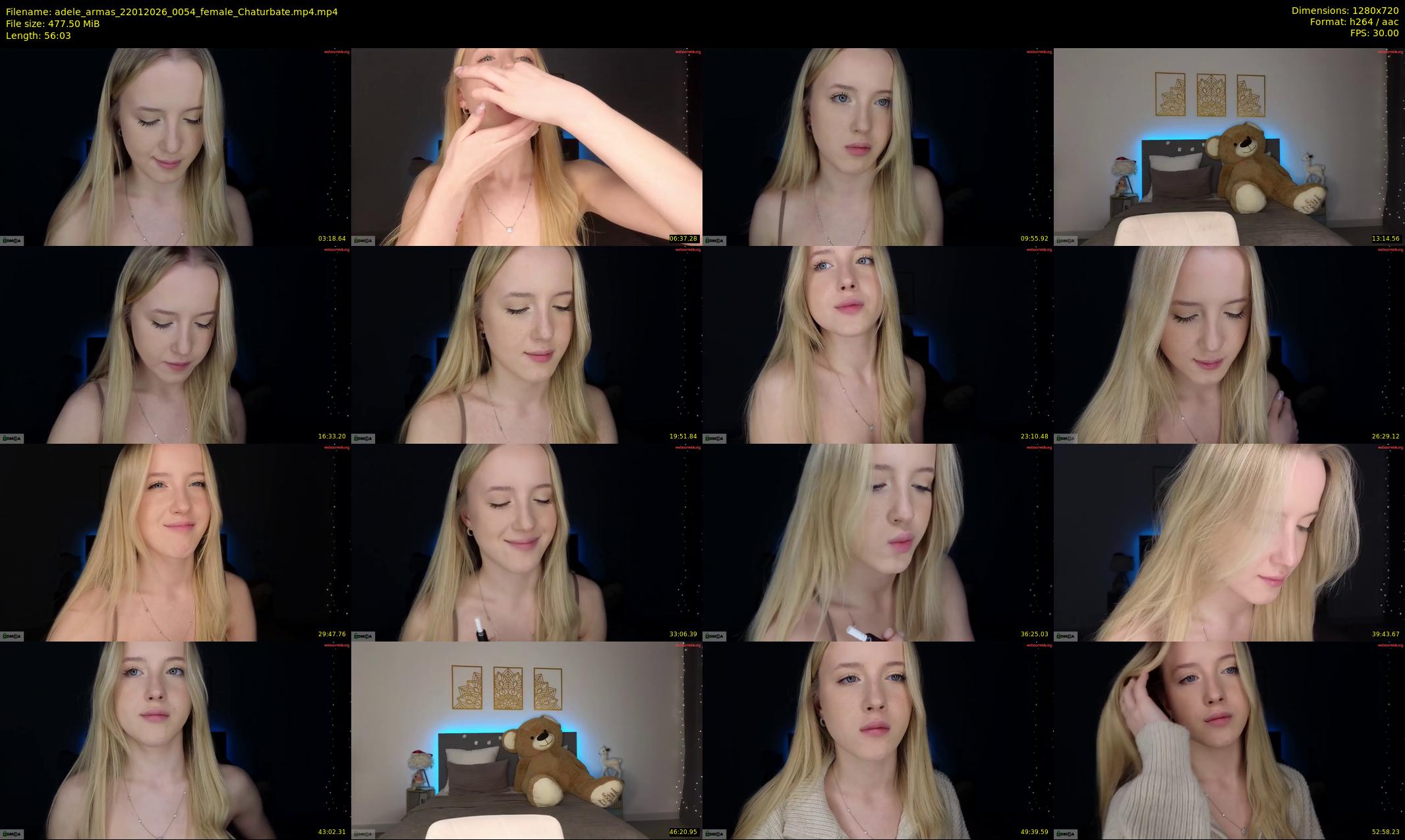 adele_armas — Chaturbate Female stripcam clip, Jan 21, 2026