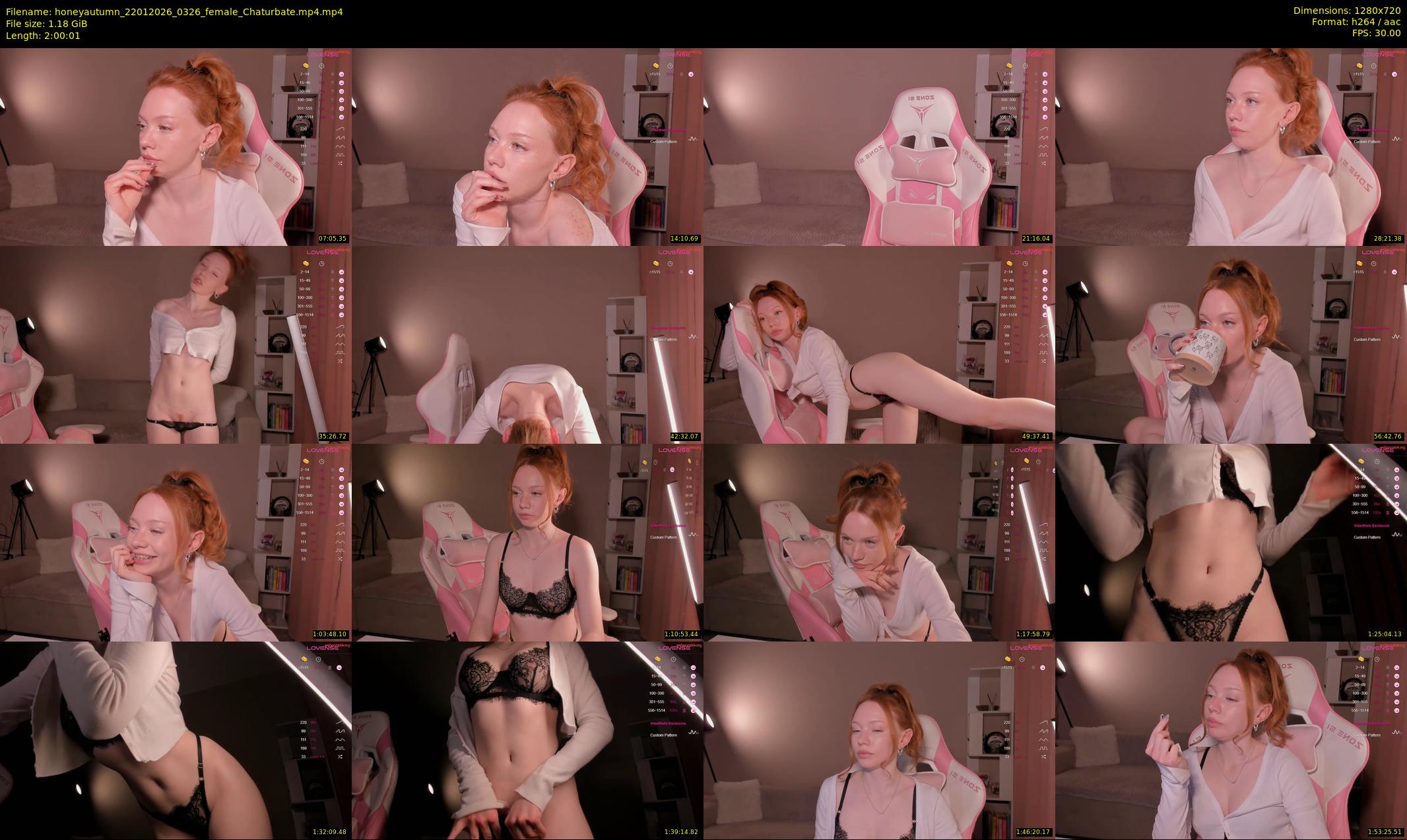 honeyautumn — Chaturbate Female stripcam clip, Jan 21, 2026