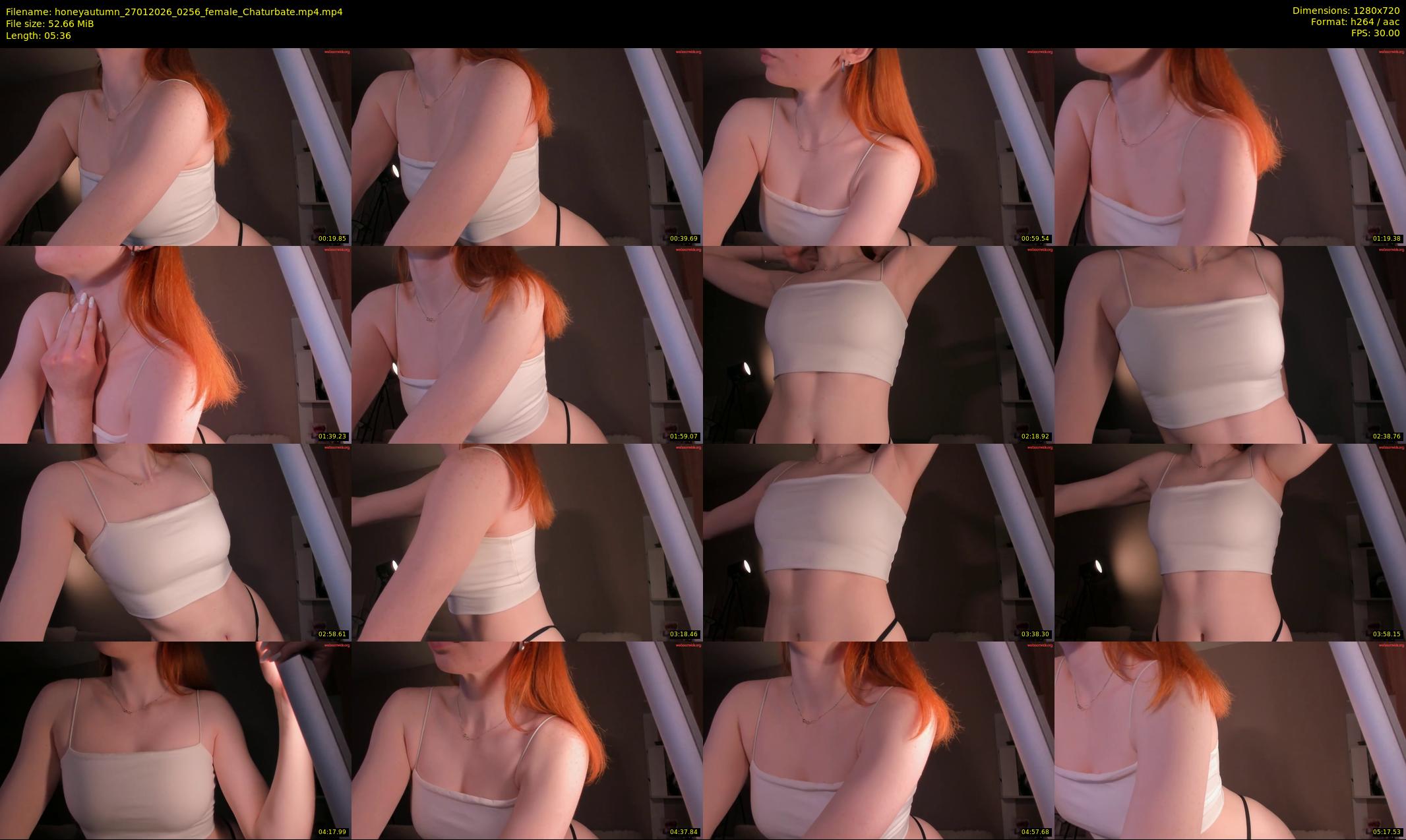 honeyautumn — Chaturbate Female stripcam clip, Jan 26, 2026