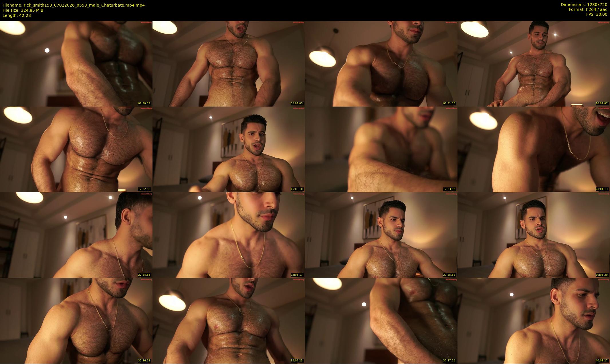 rick_smith153 — Chaturbate Male stripcam clip, Feb 7, 2026