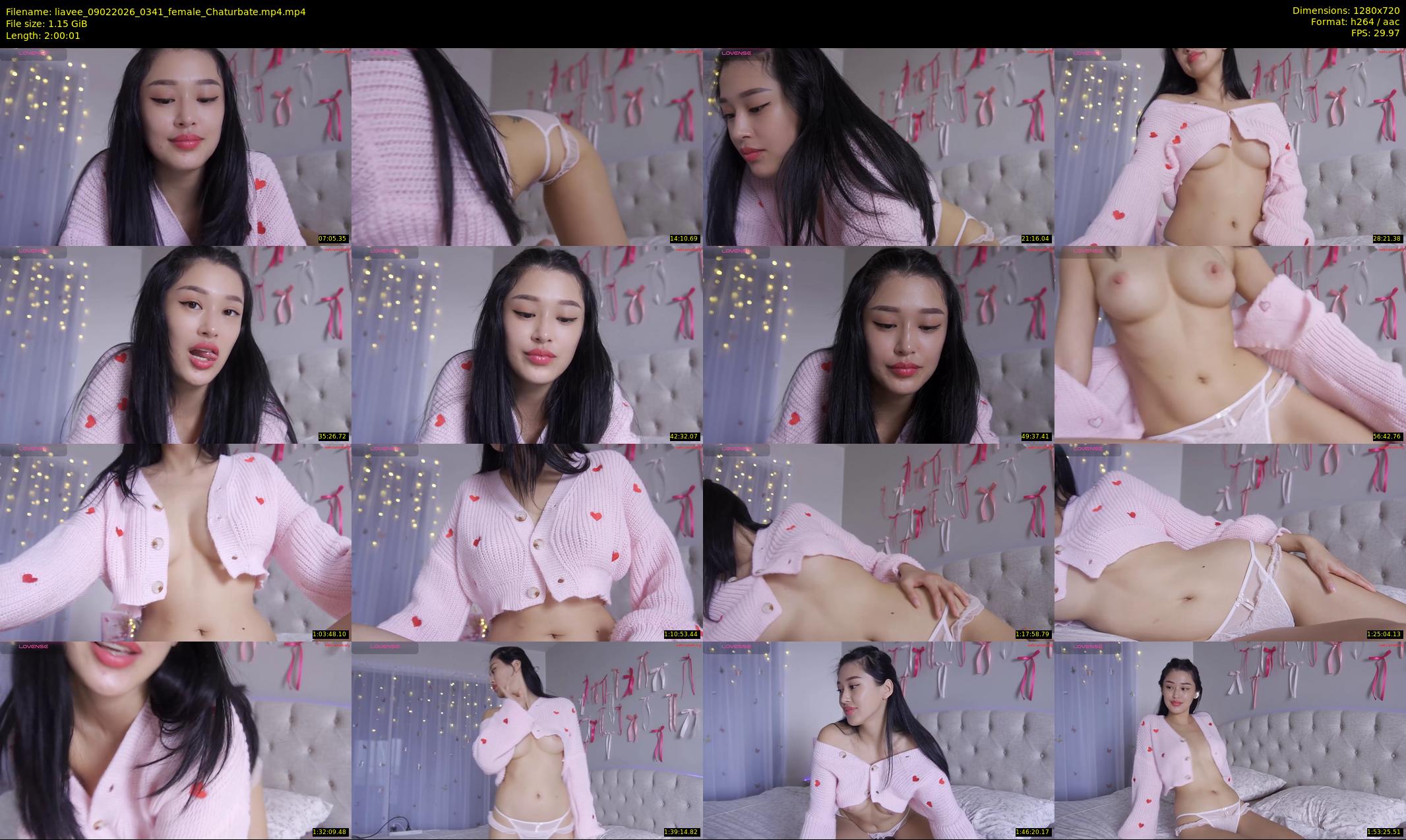 liavee — Chaturbate Female stripcam clip, Feb 8, 2026