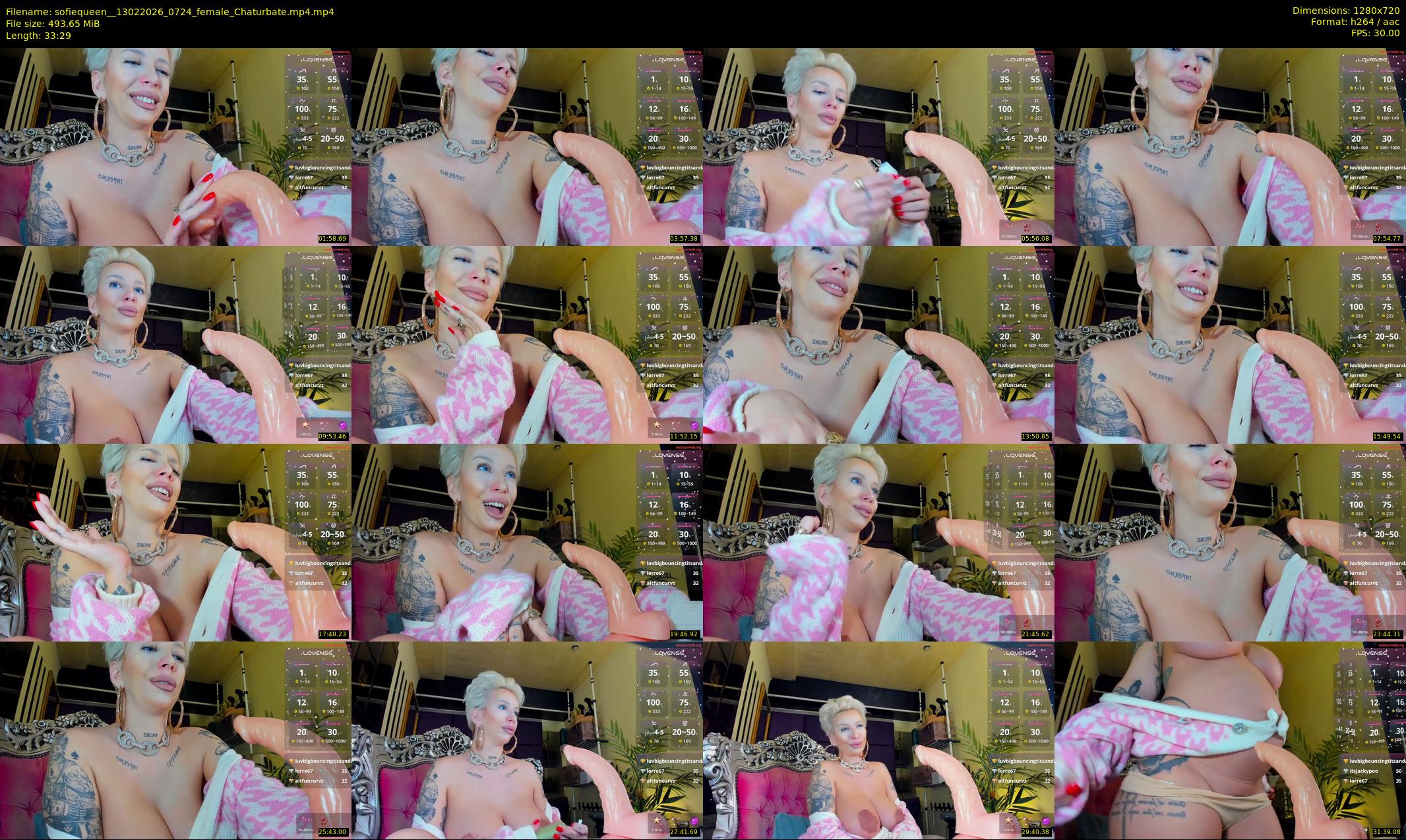 sofiequeen_ — Chaturbate Female stripcam clip, Feb 13, 2026
