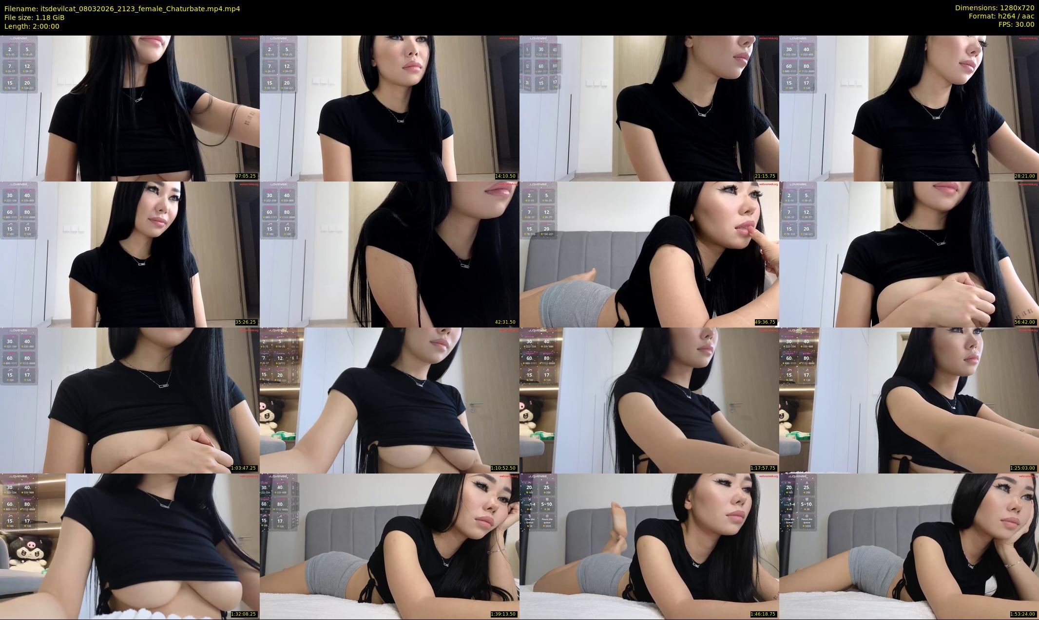 itsdevilcat — Chaturbate Female stripcam clip, Mar 8, 2026