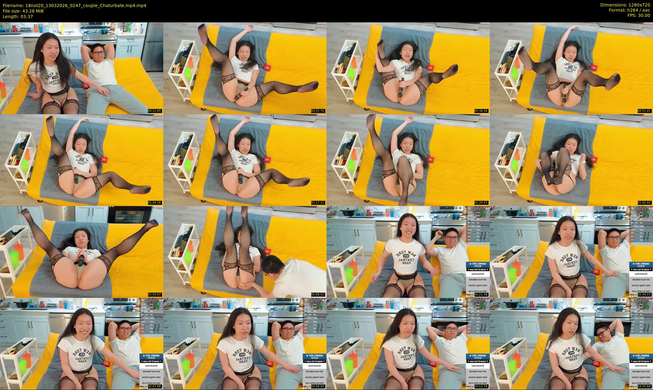 18not20 — Chaturbate Couple stripcam clip, Mar 13, 2026