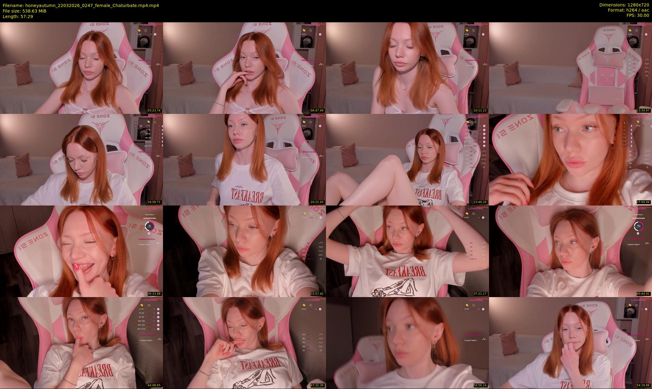 honeyautumn — Chaturbate Female stripcam clip, Mar 21, 2026
