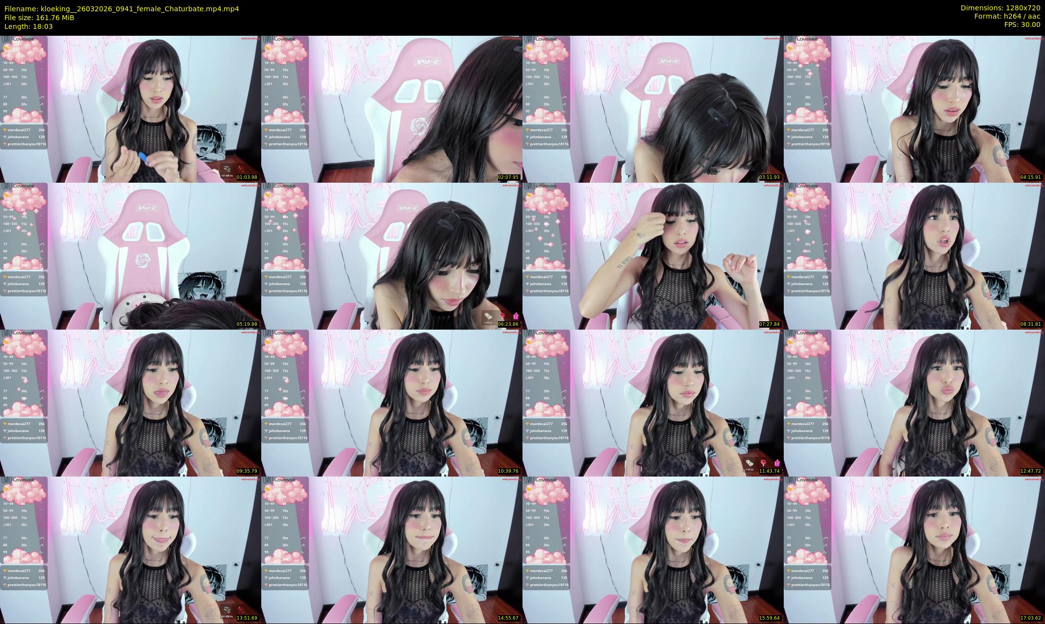 kloeking_ — Chaturbate Female stripcam clip, Mar 26, 2026
