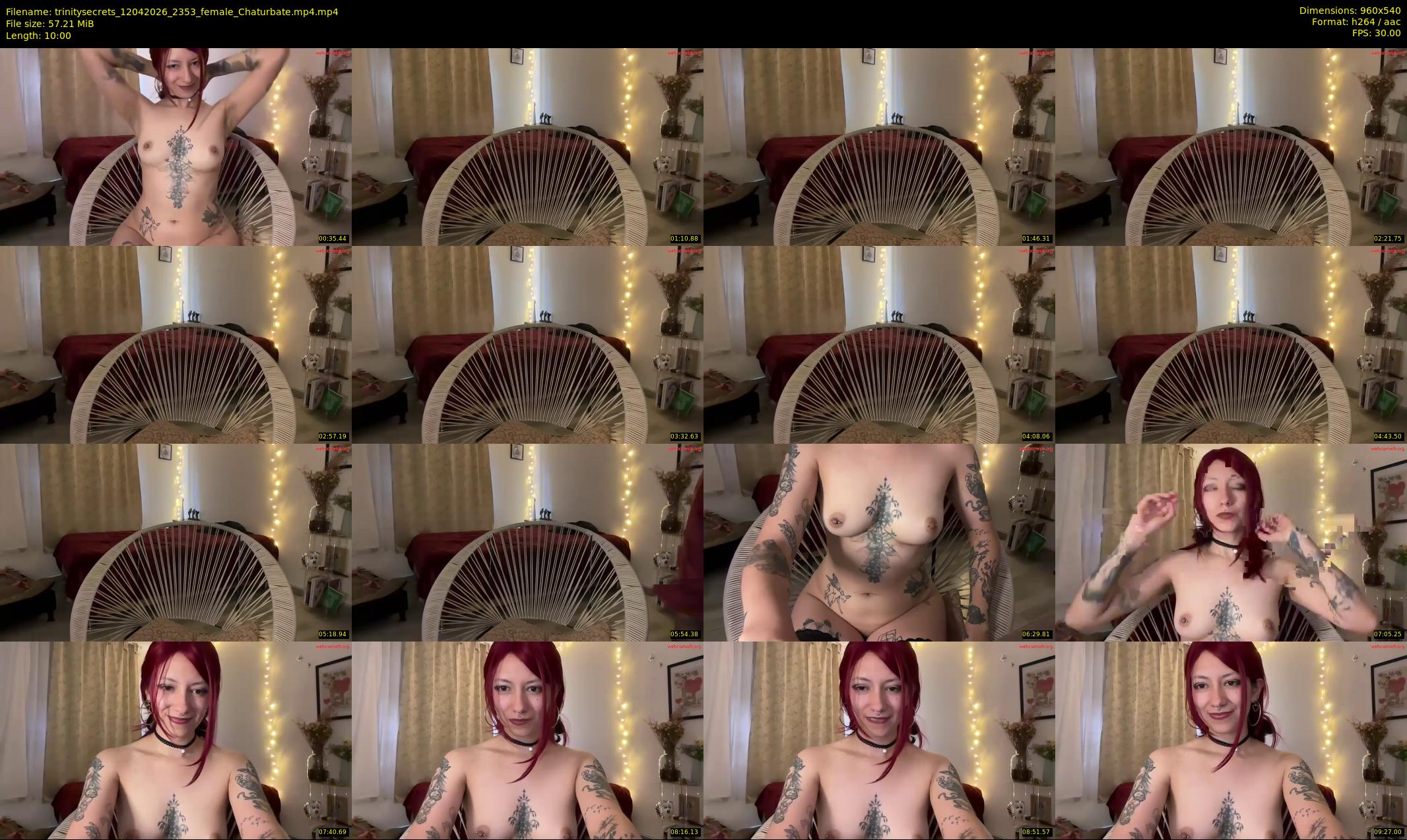 trinitysecrets — Chaturbate Female stripcam clip, Apr 12, 2026