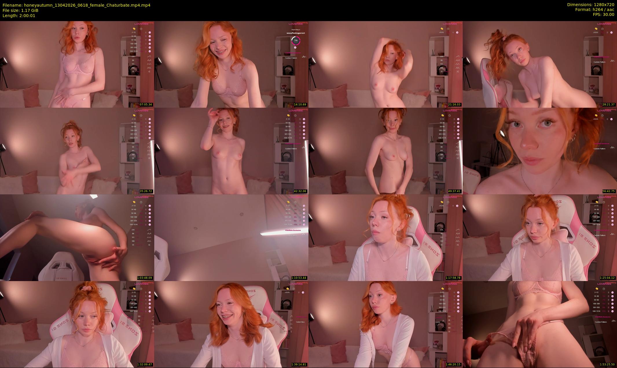 honeyautumn — Chaturbate Female stripcam clip, Apr 13, 2026