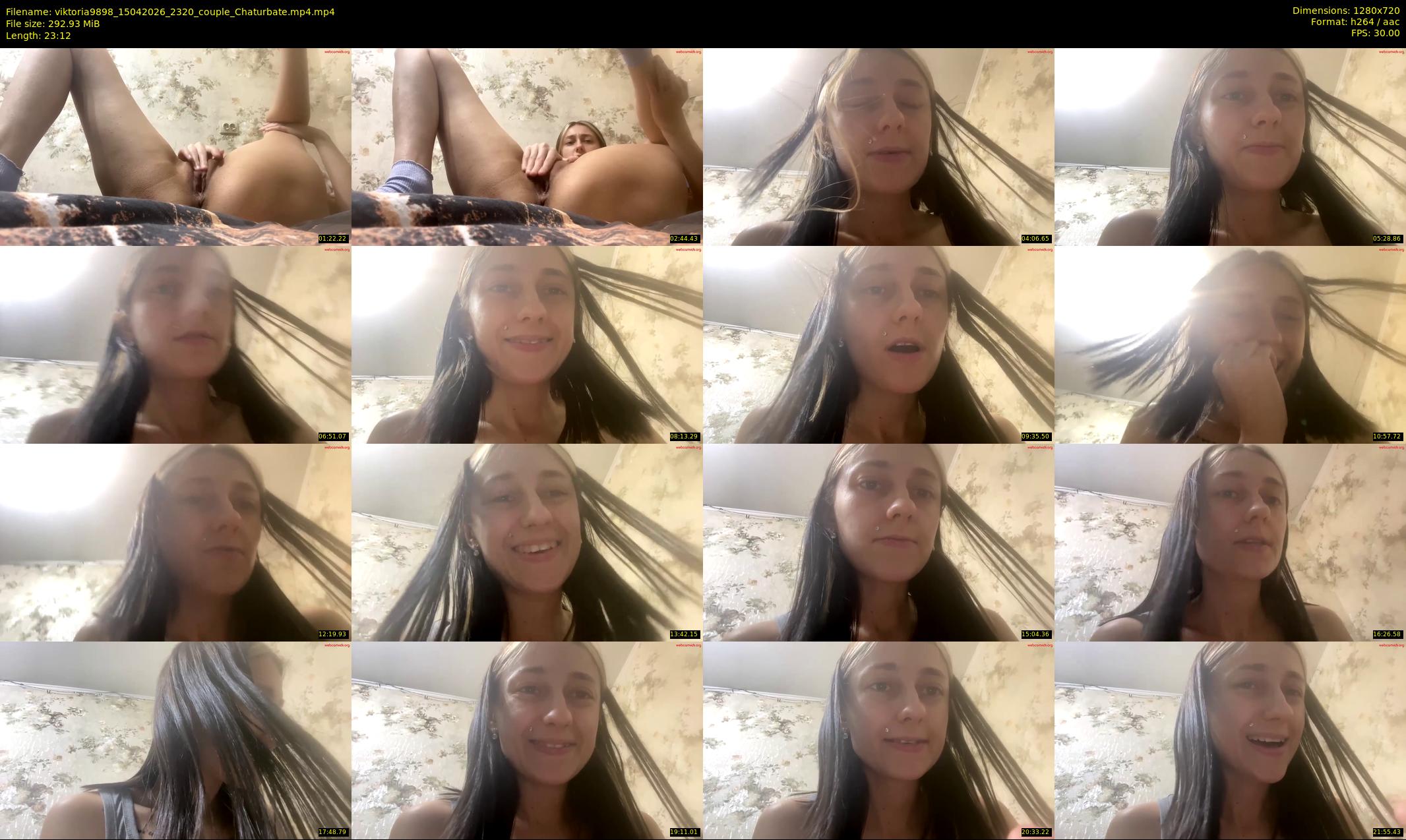 viktoria9898 — Chaturbate Couple stripcam clip, Apr 15, 2026