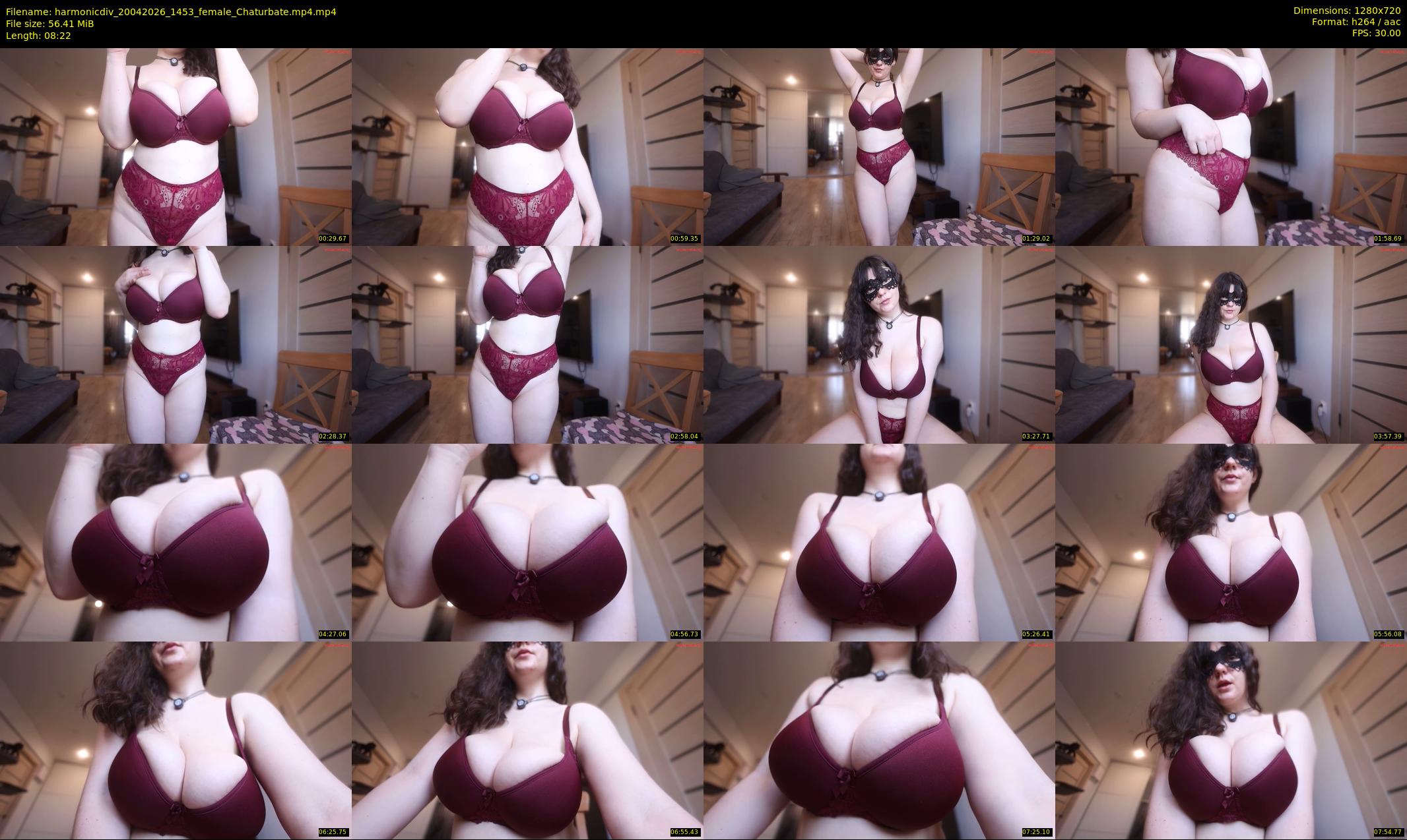 harmonicdiv — Chaturbate Female stripcam clip, Apr 20, 2026