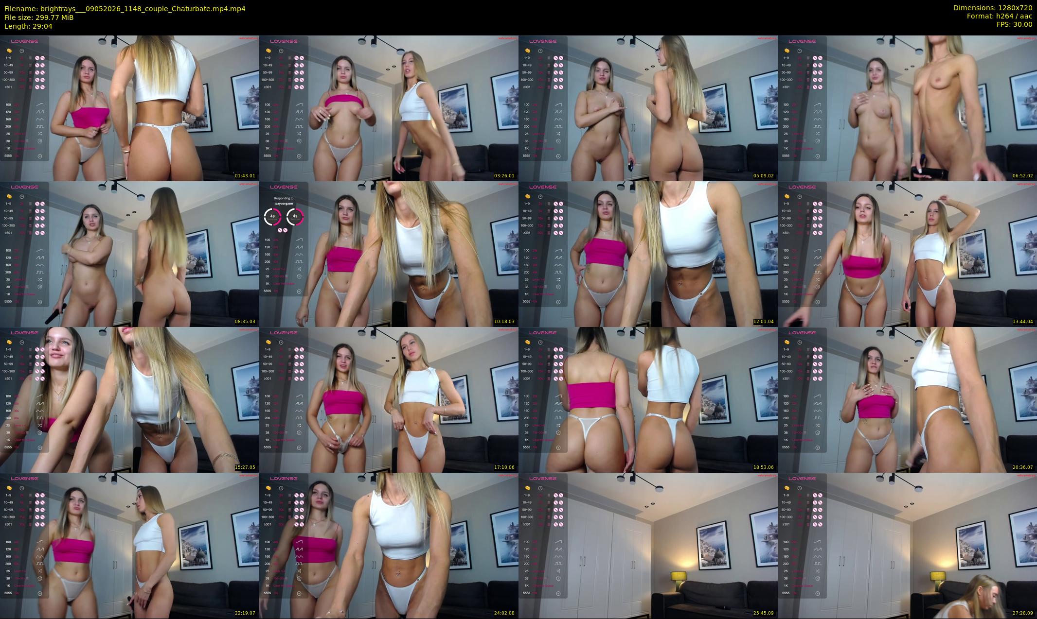 brightrays__ — Chaturbate Female stripcam clip, May 9, 2026