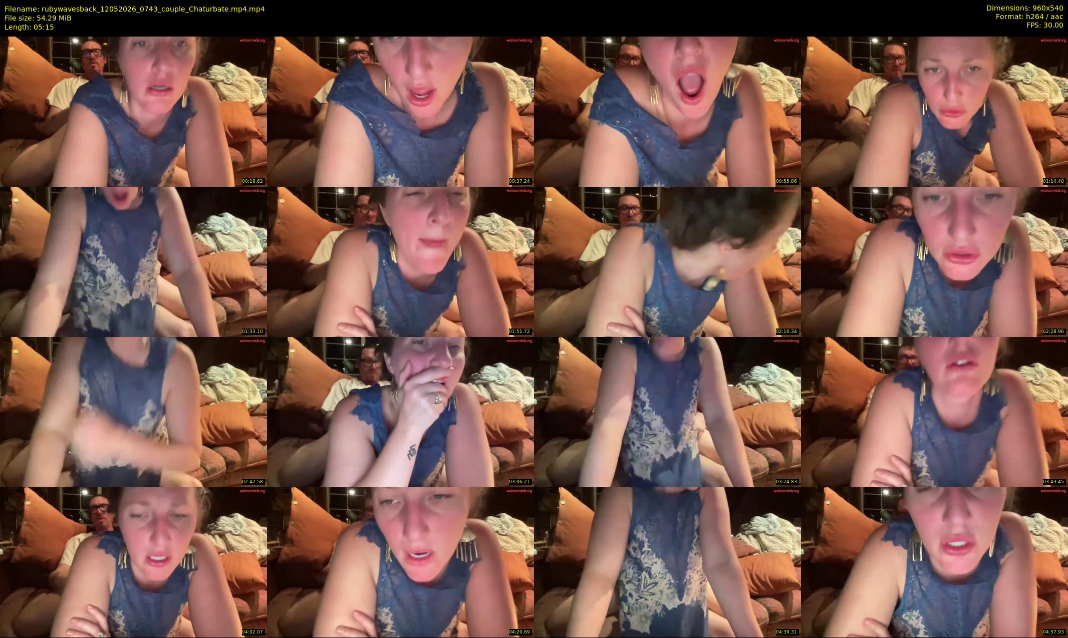 rubywavesback — 6 minute Chaturbate Couple stripcam clip, May 12, 2026