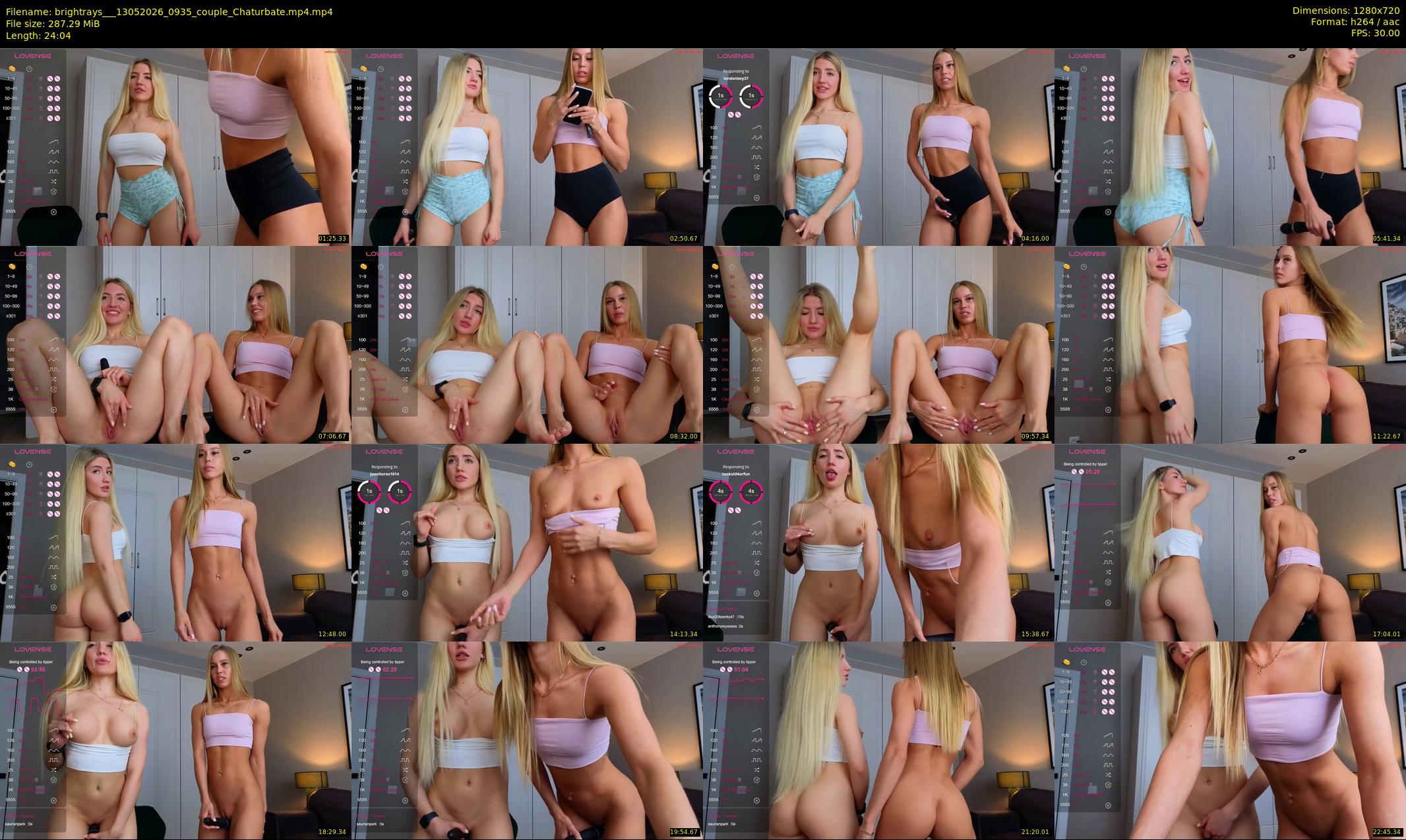 brightrays__ — Chaturbate Female stripcam clip, May 13, 2026