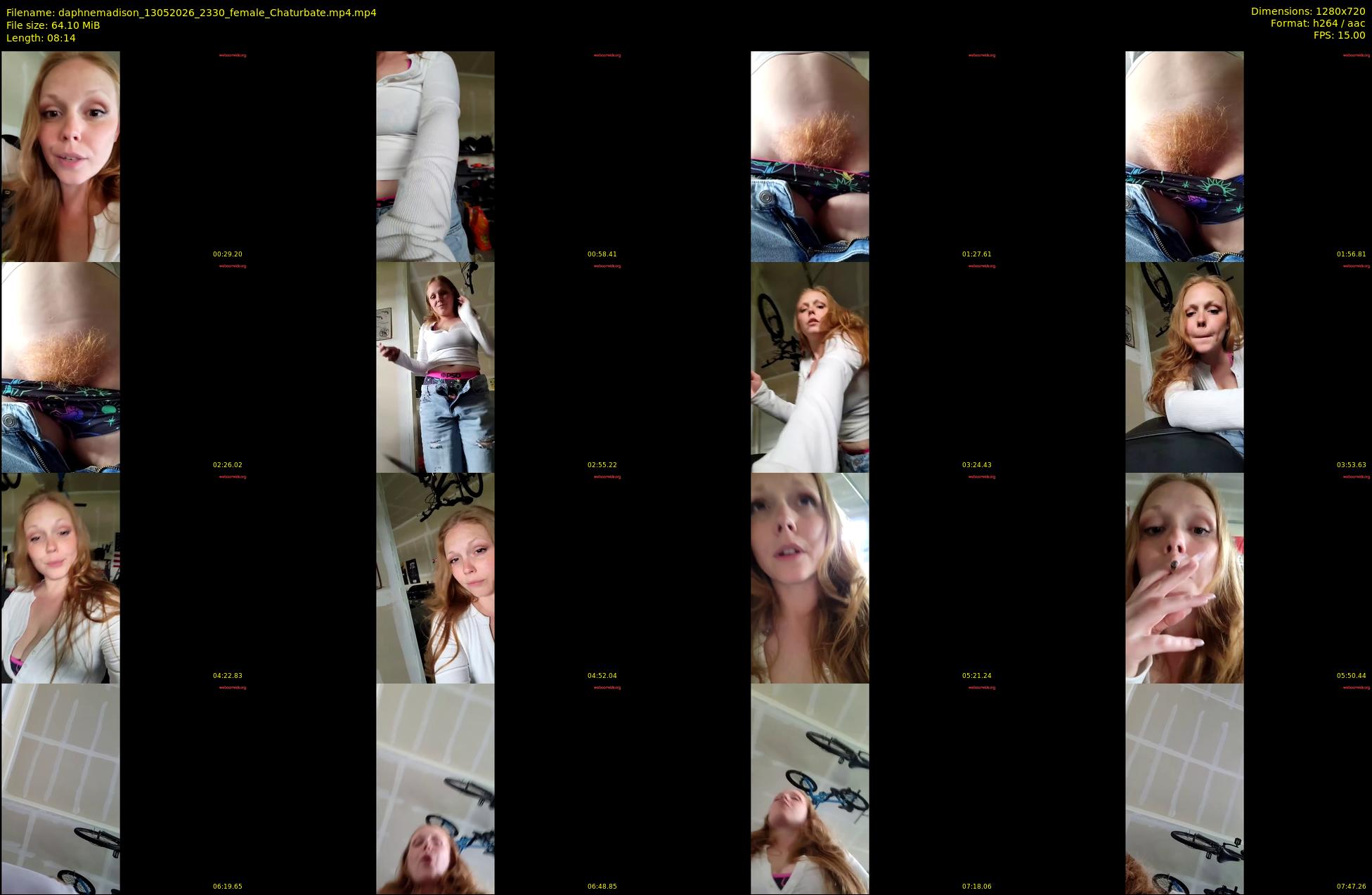 daphnemadison — Chaturbate Couple stripcam clip, May 13, 2026
