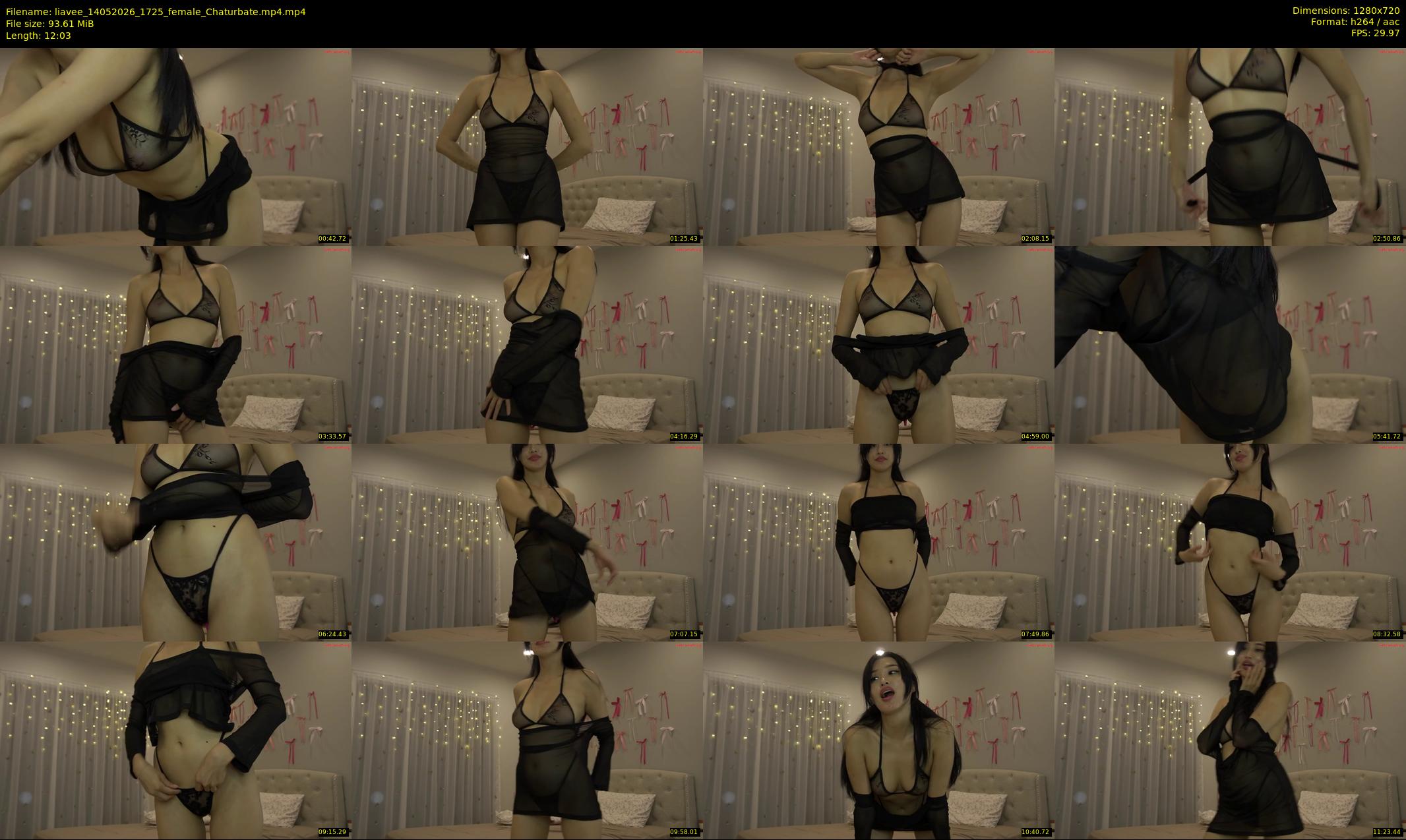 liavee — Chaturbate Female stripcam clip, May 14, 2026