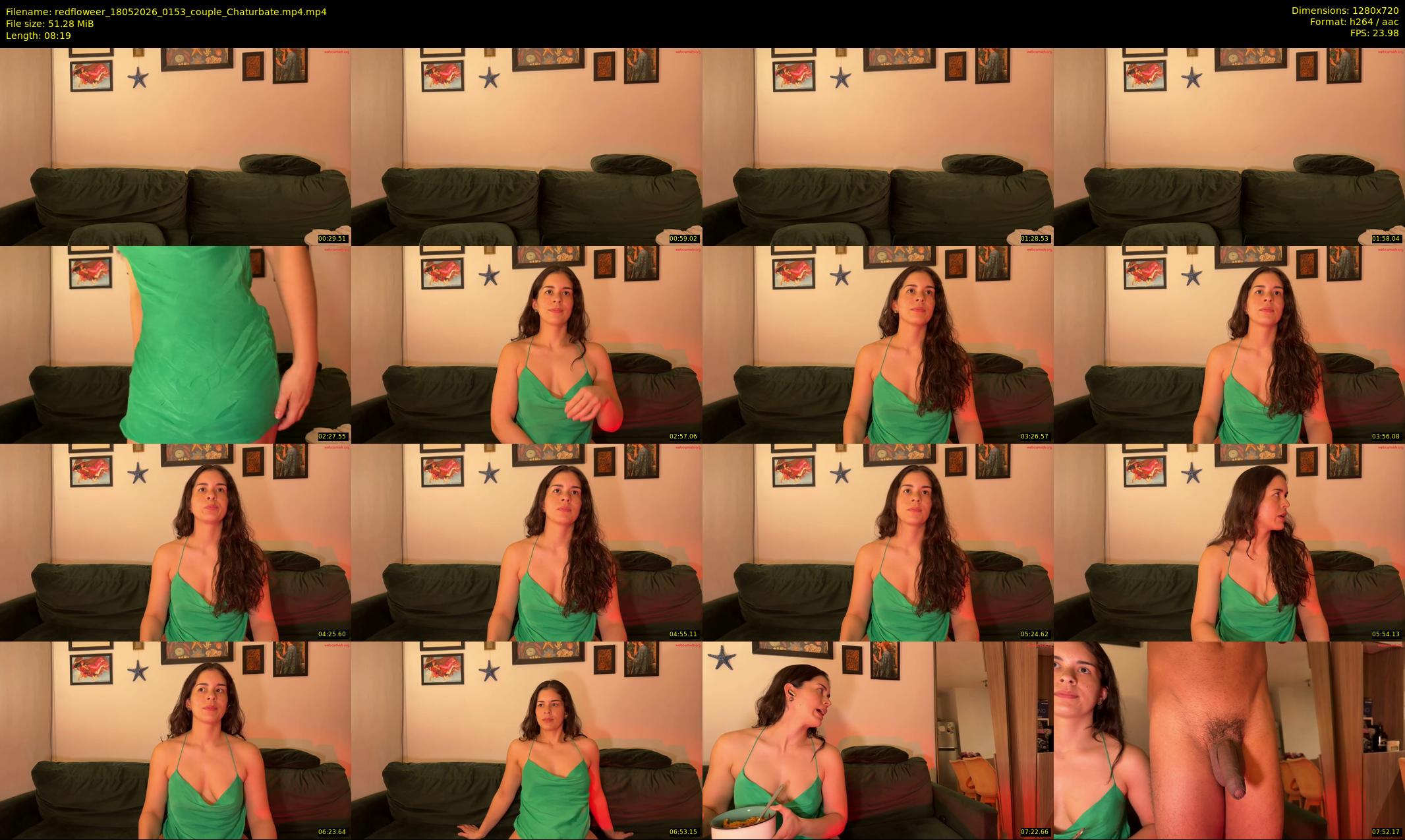 redfloweer — Chaturbate Couple stripcam clip, May 17, 2026