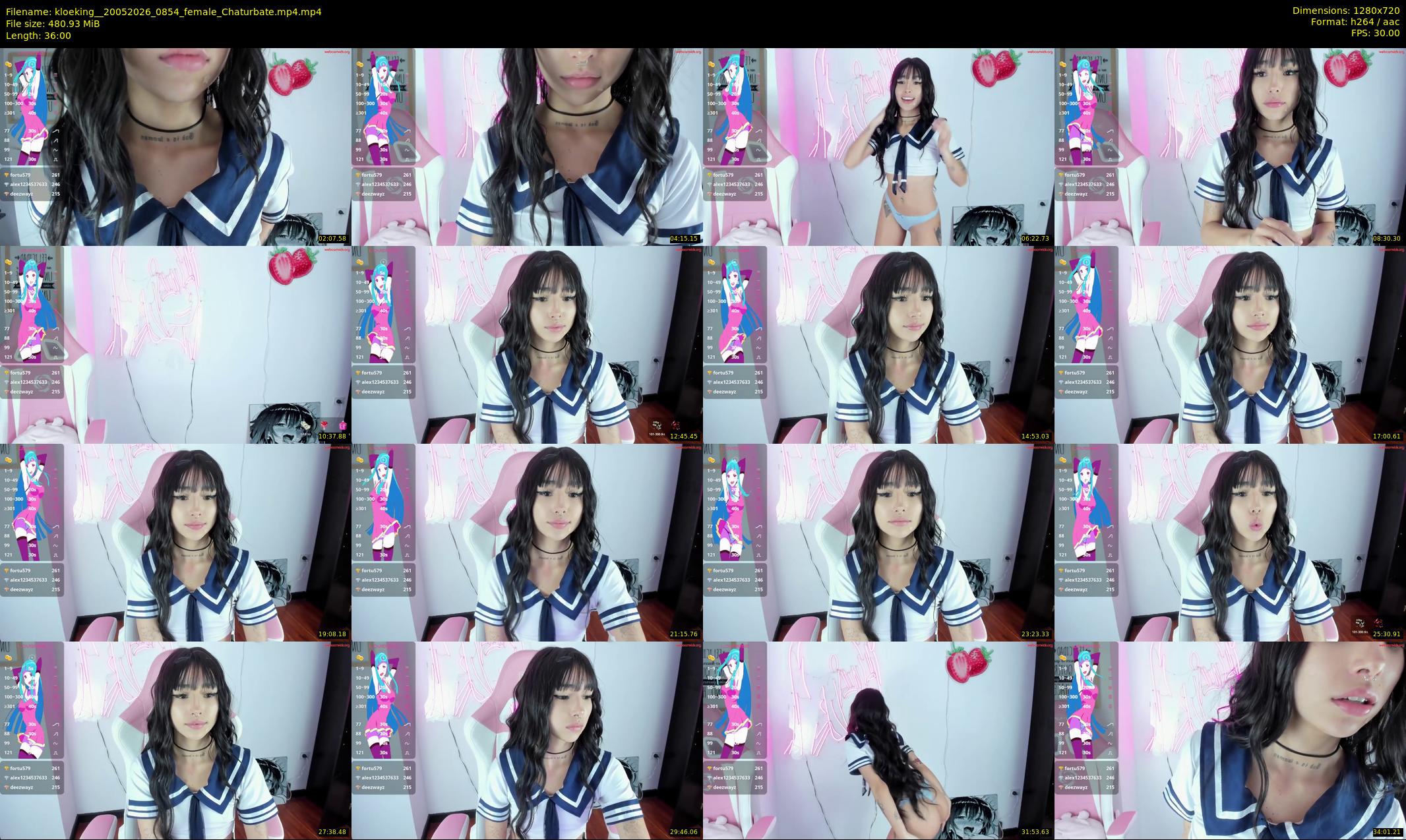 kloeking_ — Chaturbate Female stripcam clip, May 20, 2026