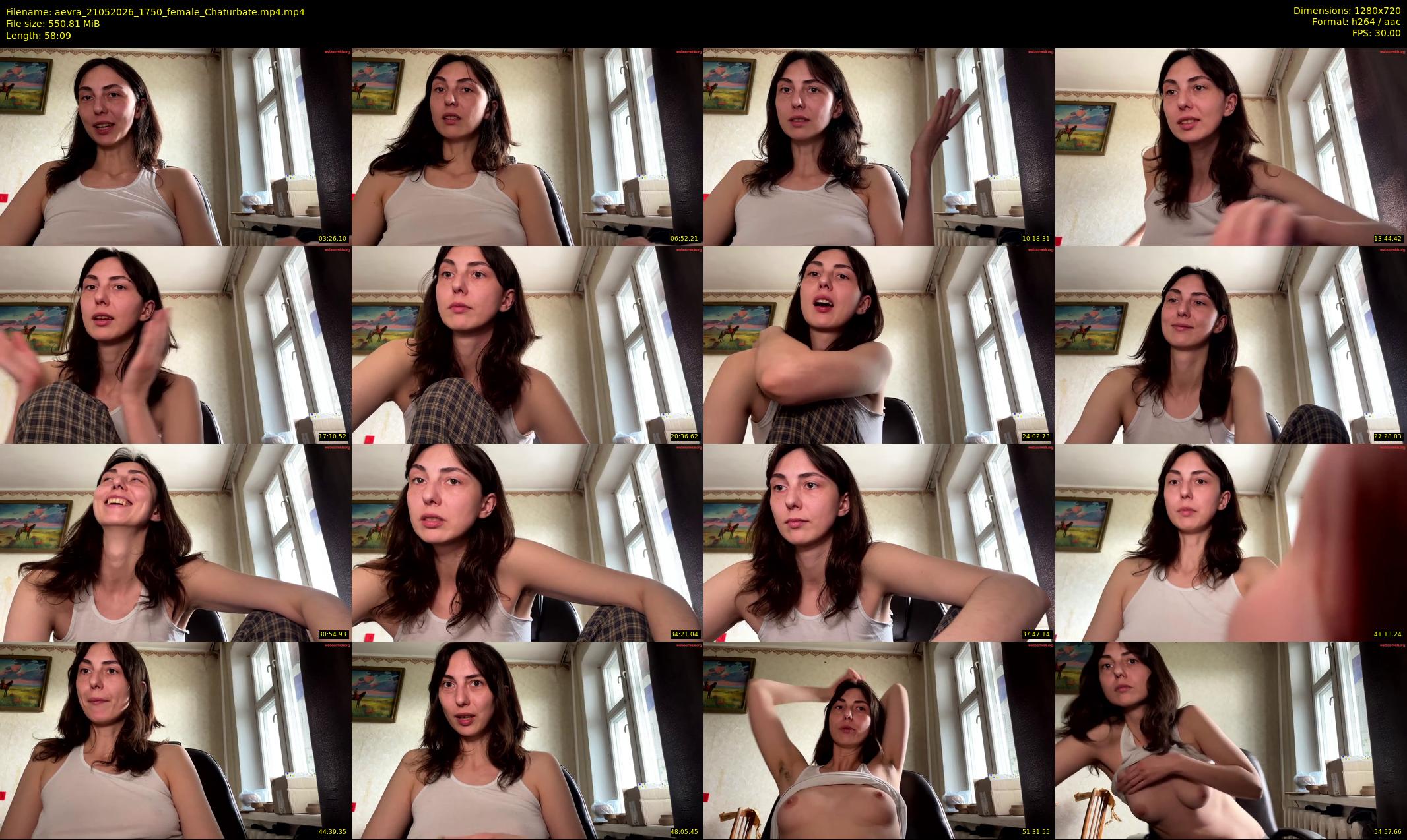 aevra — Chaturbate Female stripcam clip, May 21, 2026