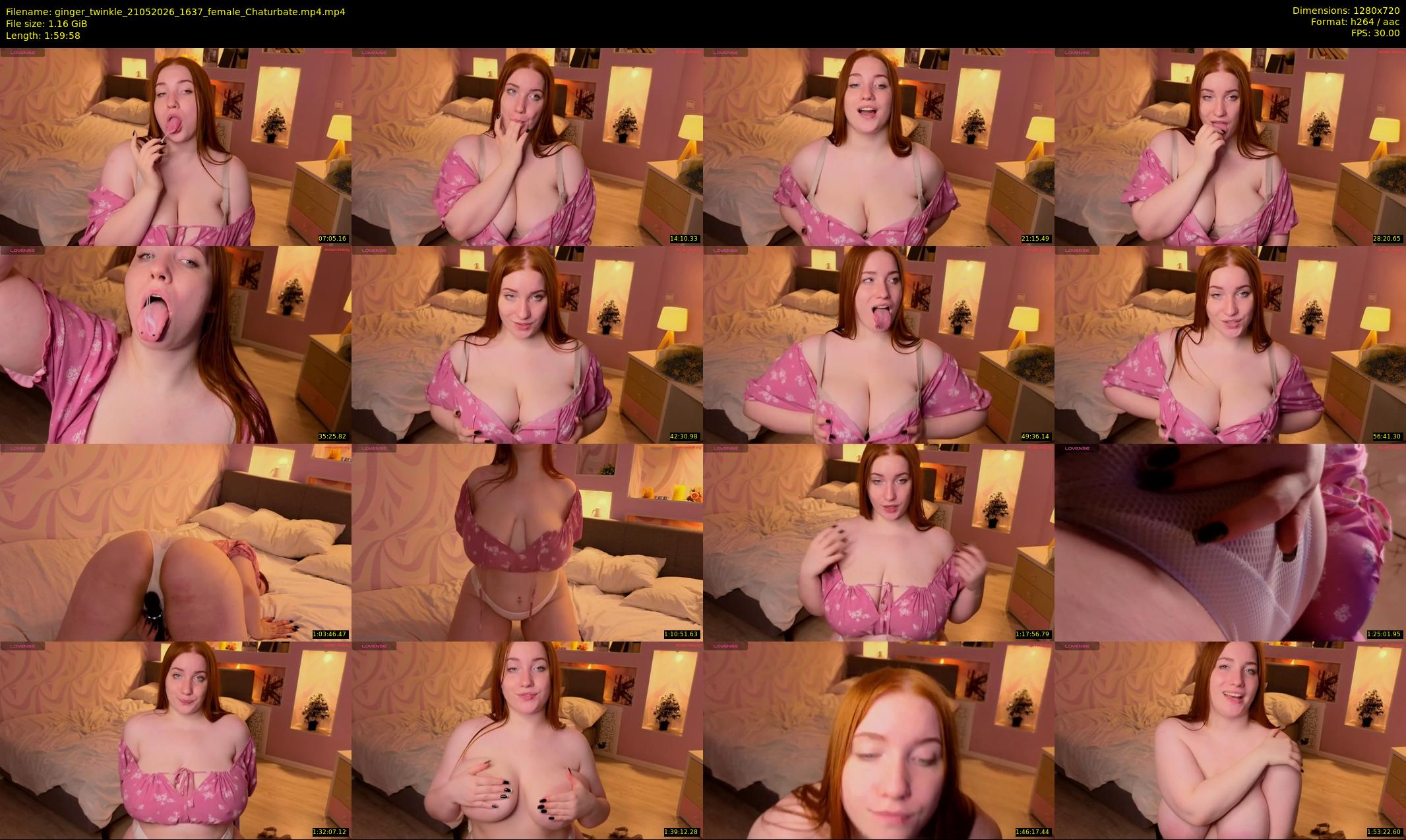 ginger_twinkle — Chaturbate Female stripcam clip, May 21, 2026