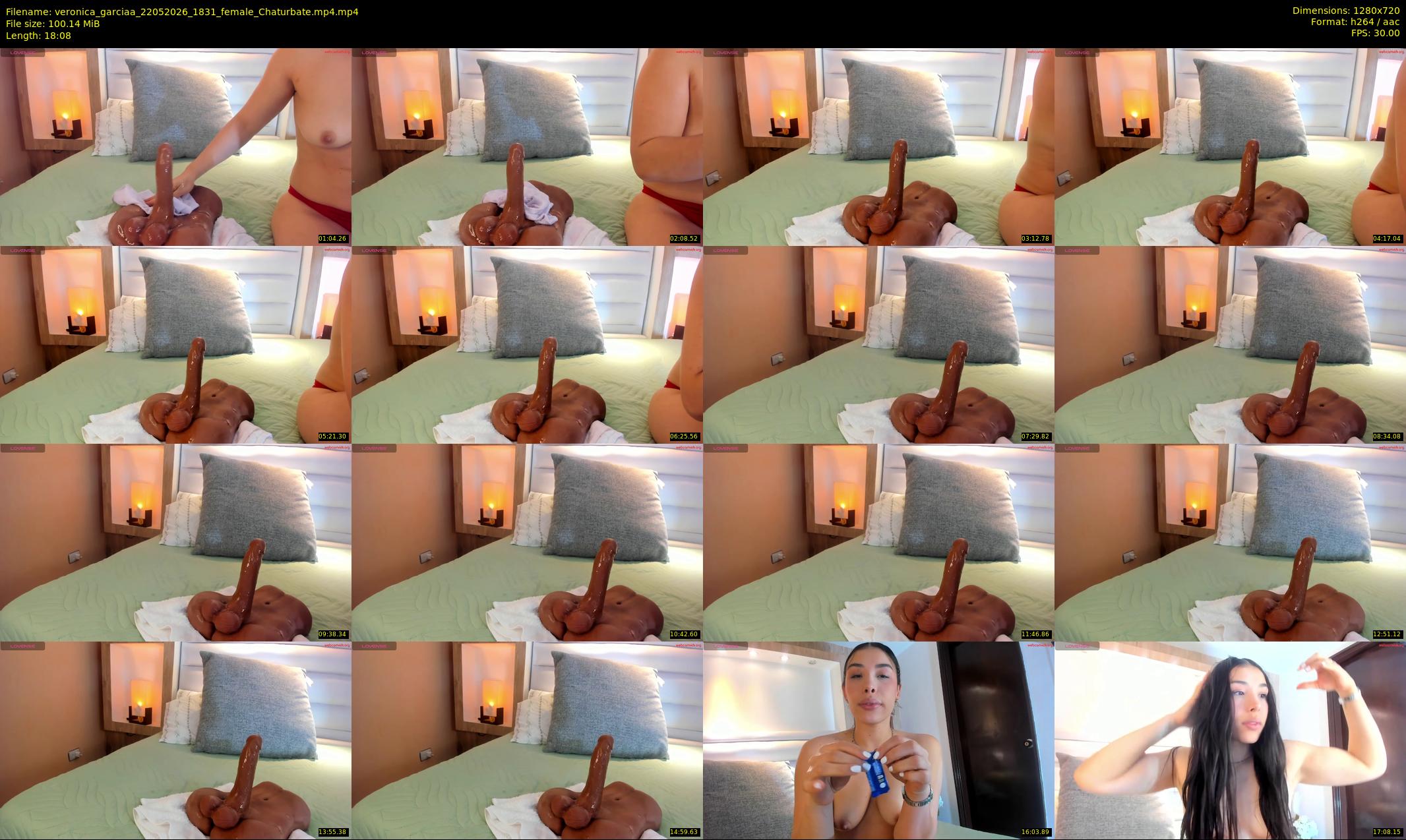 veronica_garciaa — Chaturbate Female stripcam clip, May 22, 2026