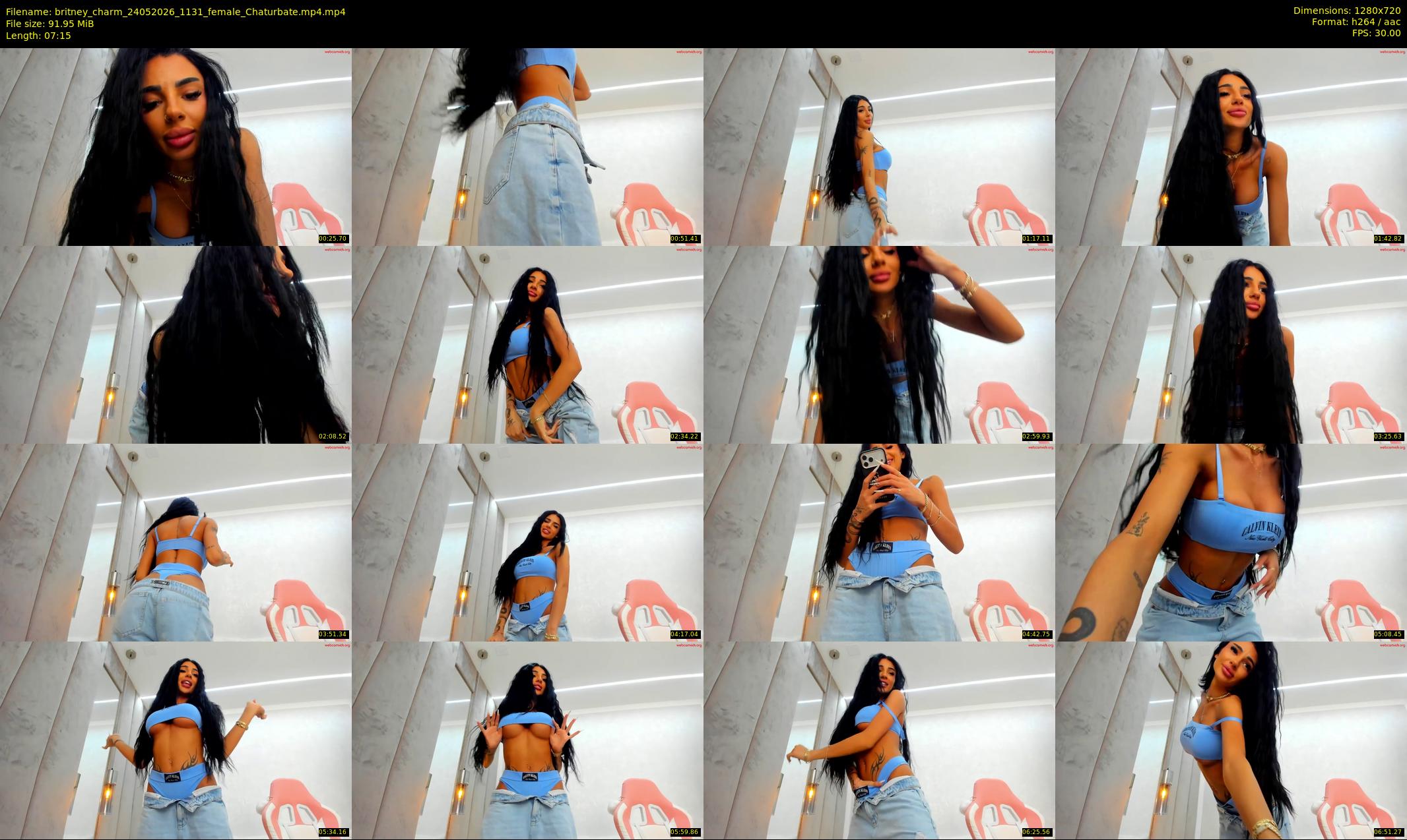 britney_charm — Chaturbate Female stripcam clip, May 24, 2026