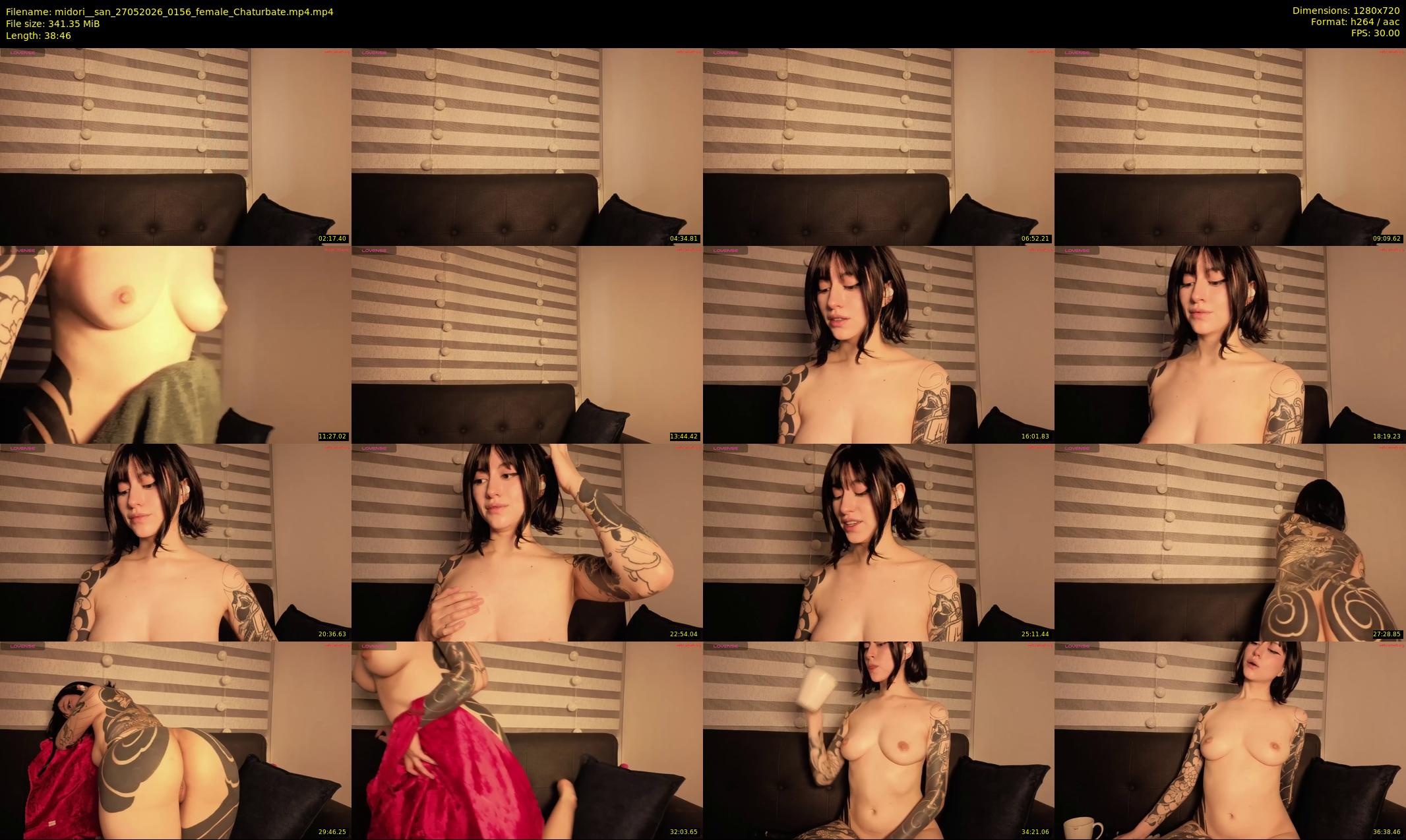 midori__san — Chaturbate Female stripcam clip, May 26, 2026