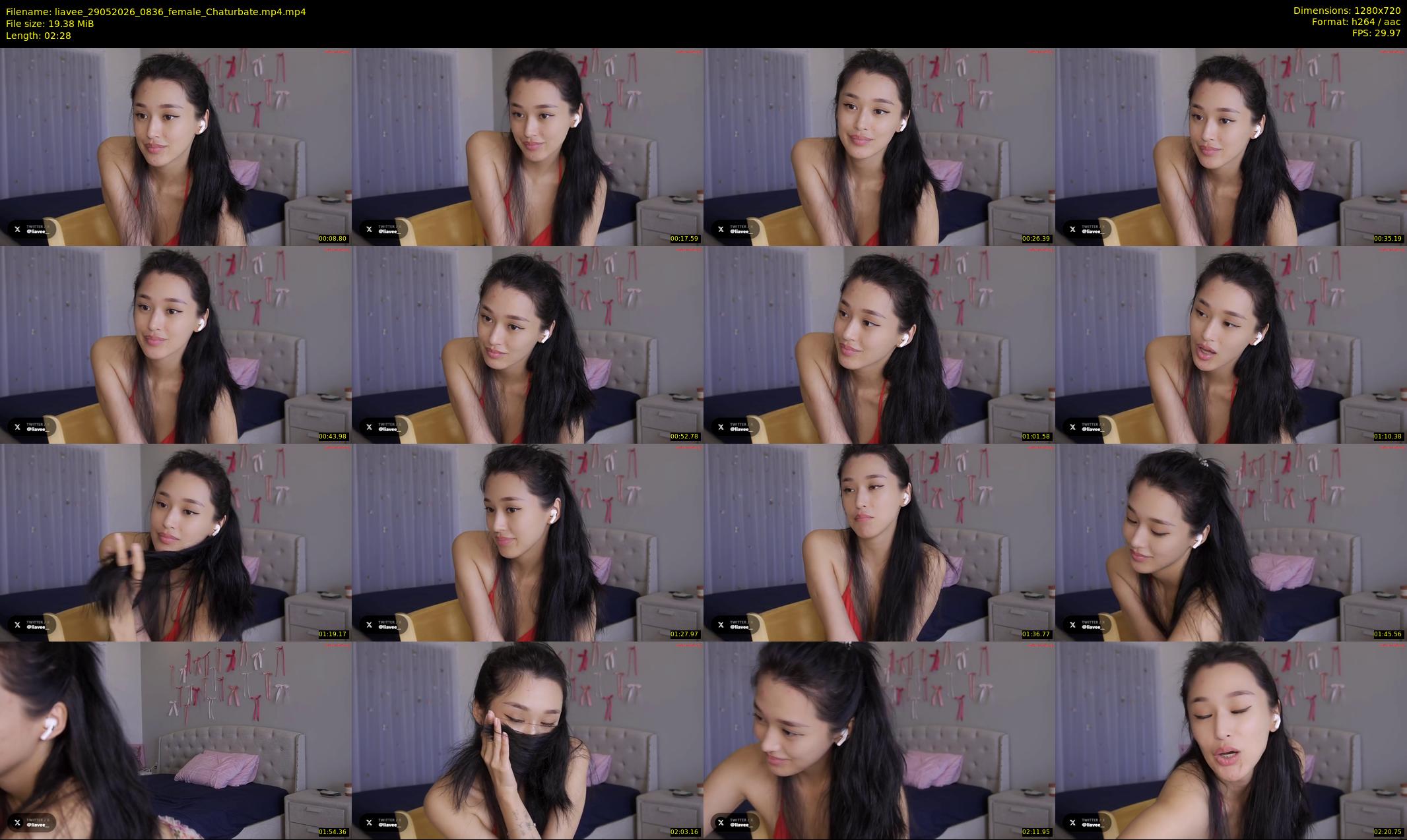 liavee — Chaturbate Female stripcam clip, May 29, 2026