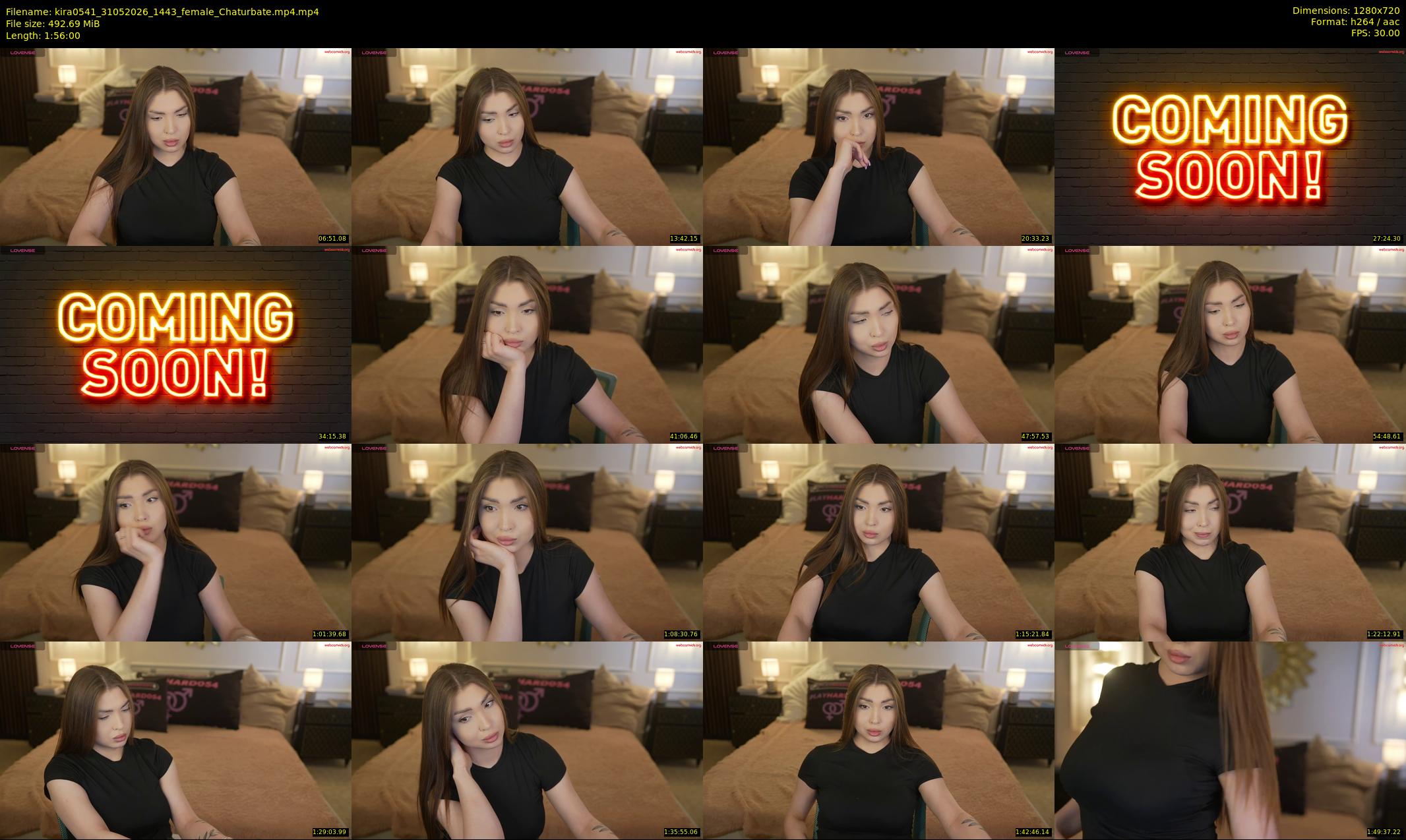 kira0541 — Chaturbate Couple stripcam clip, May 31, 2026