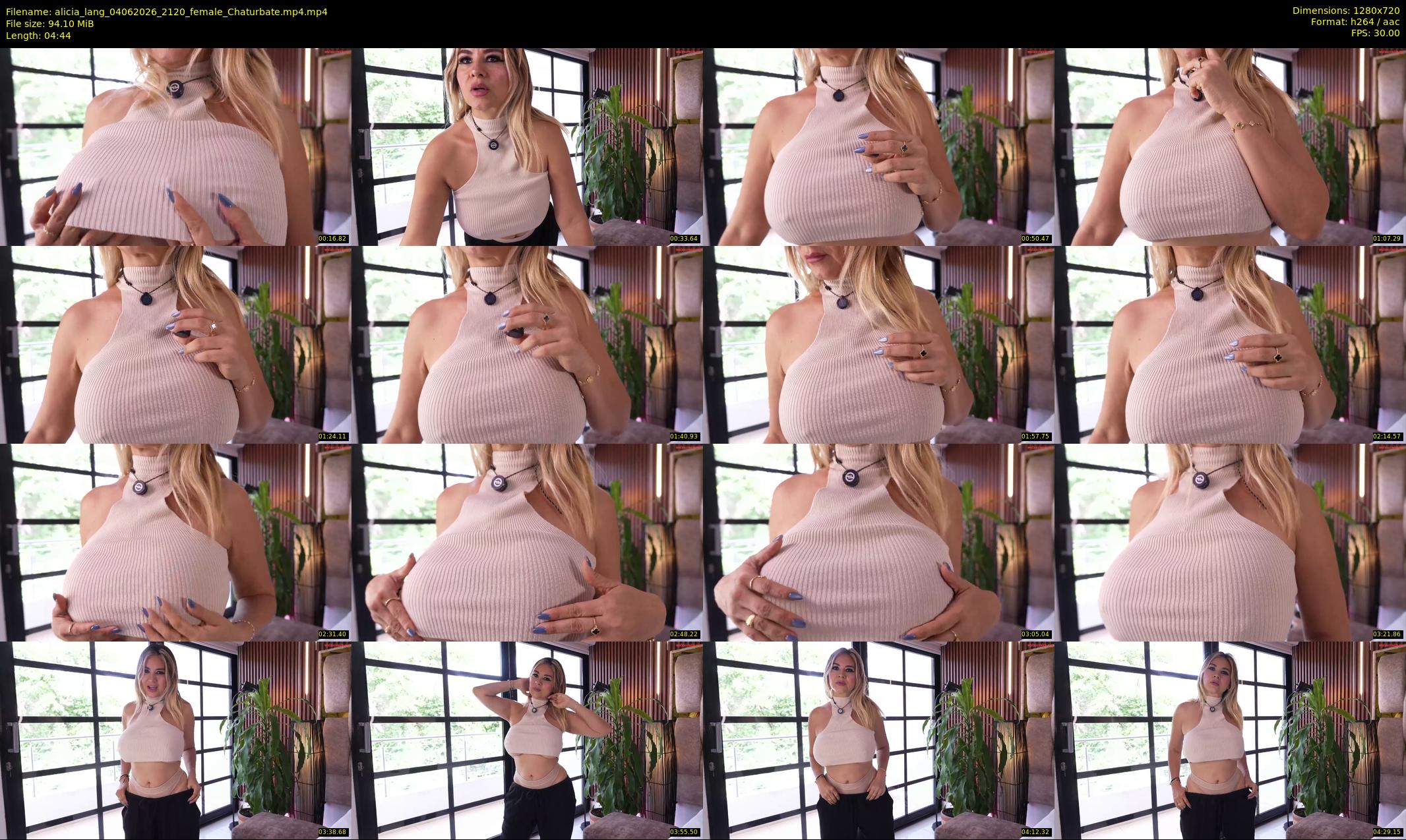 alicia_lang — Chaturbate Female stripcam clip, Jun 4, 2026