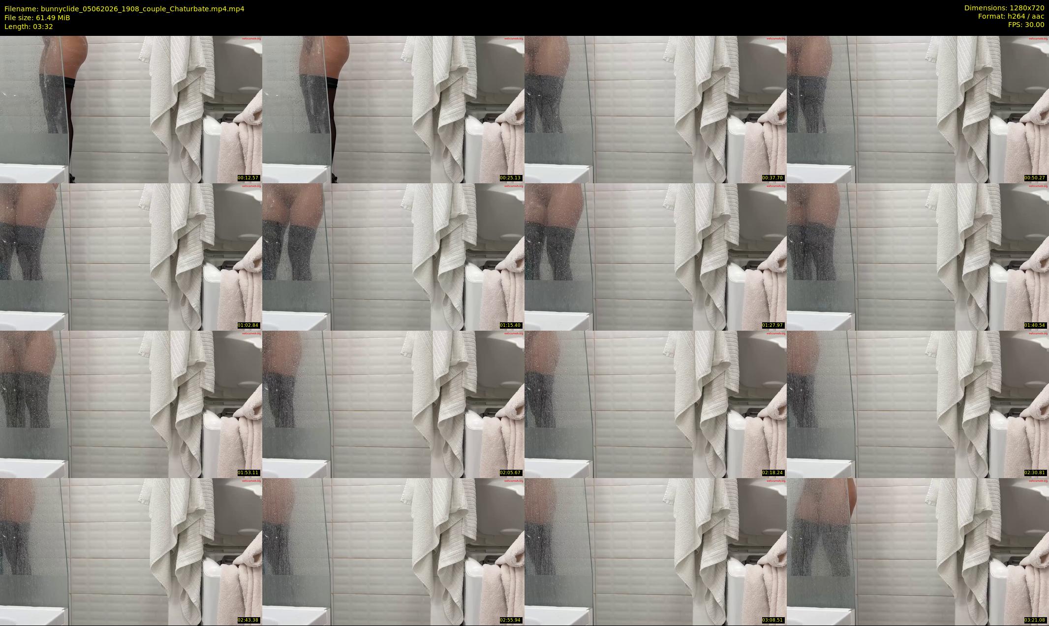 bunnyclide — Chaturbate Couple stripcam clip, Jun 5, 2026