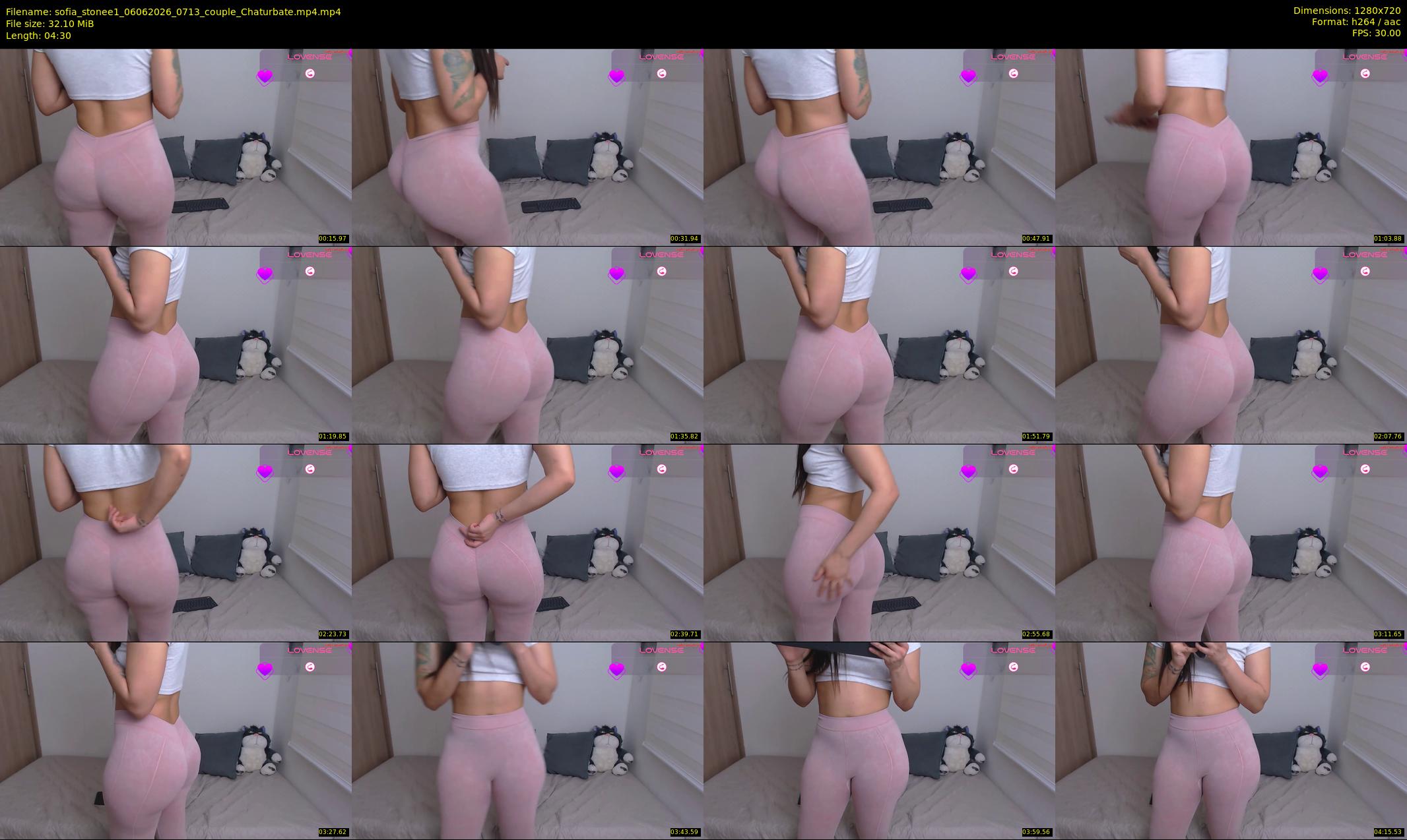 sofia_stonee1 — Chaturbate Female stripcam clip, Jun 6, 2026