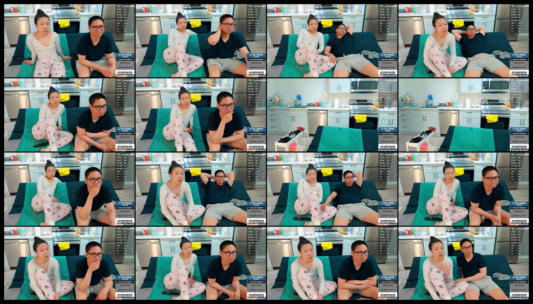 18not20 — Chaturbate Couple stripcam clip, Jun 14, 2026