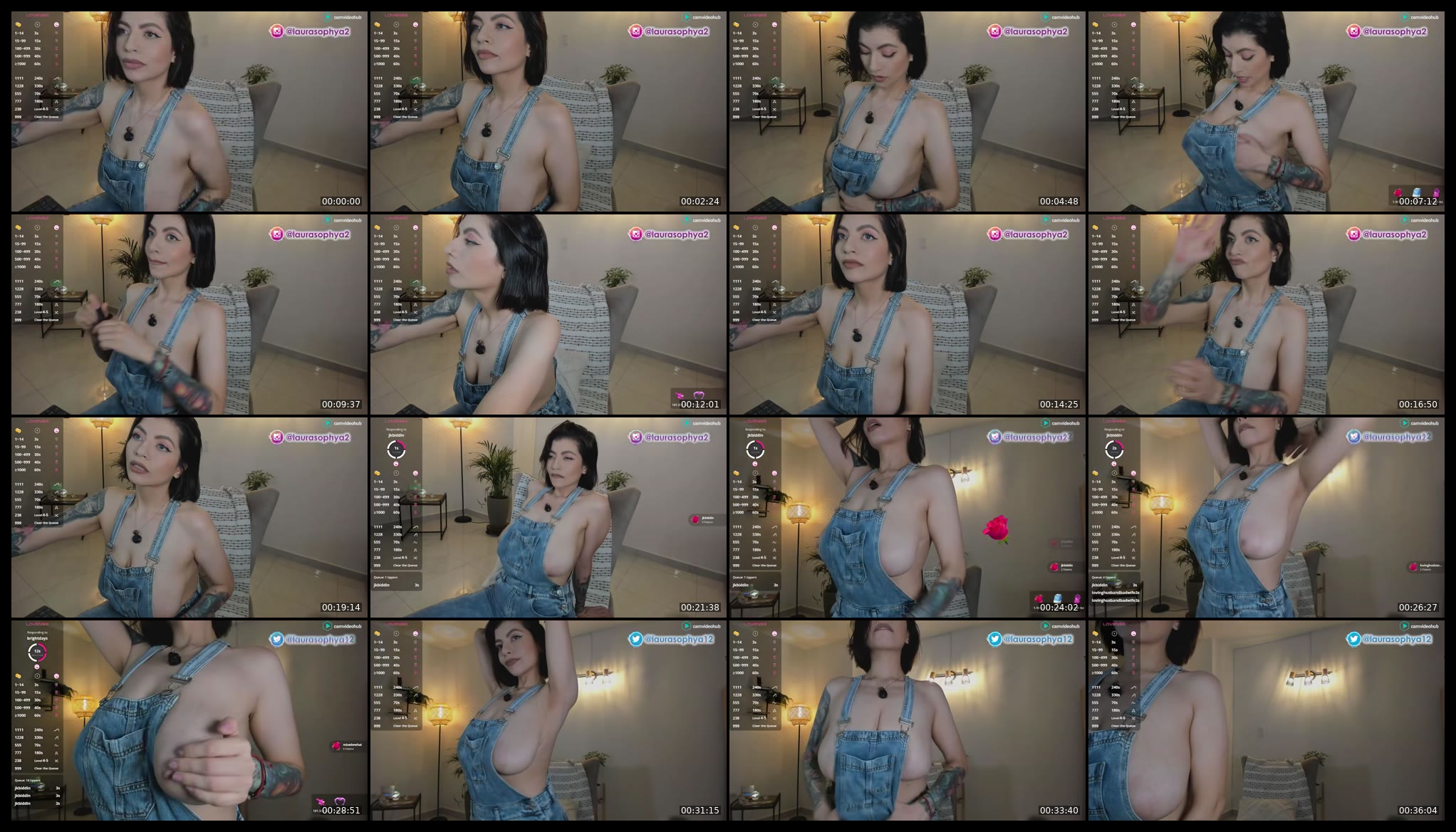 laurasophya — Chaturbate Female stripcam clip, Jun 26, 2026