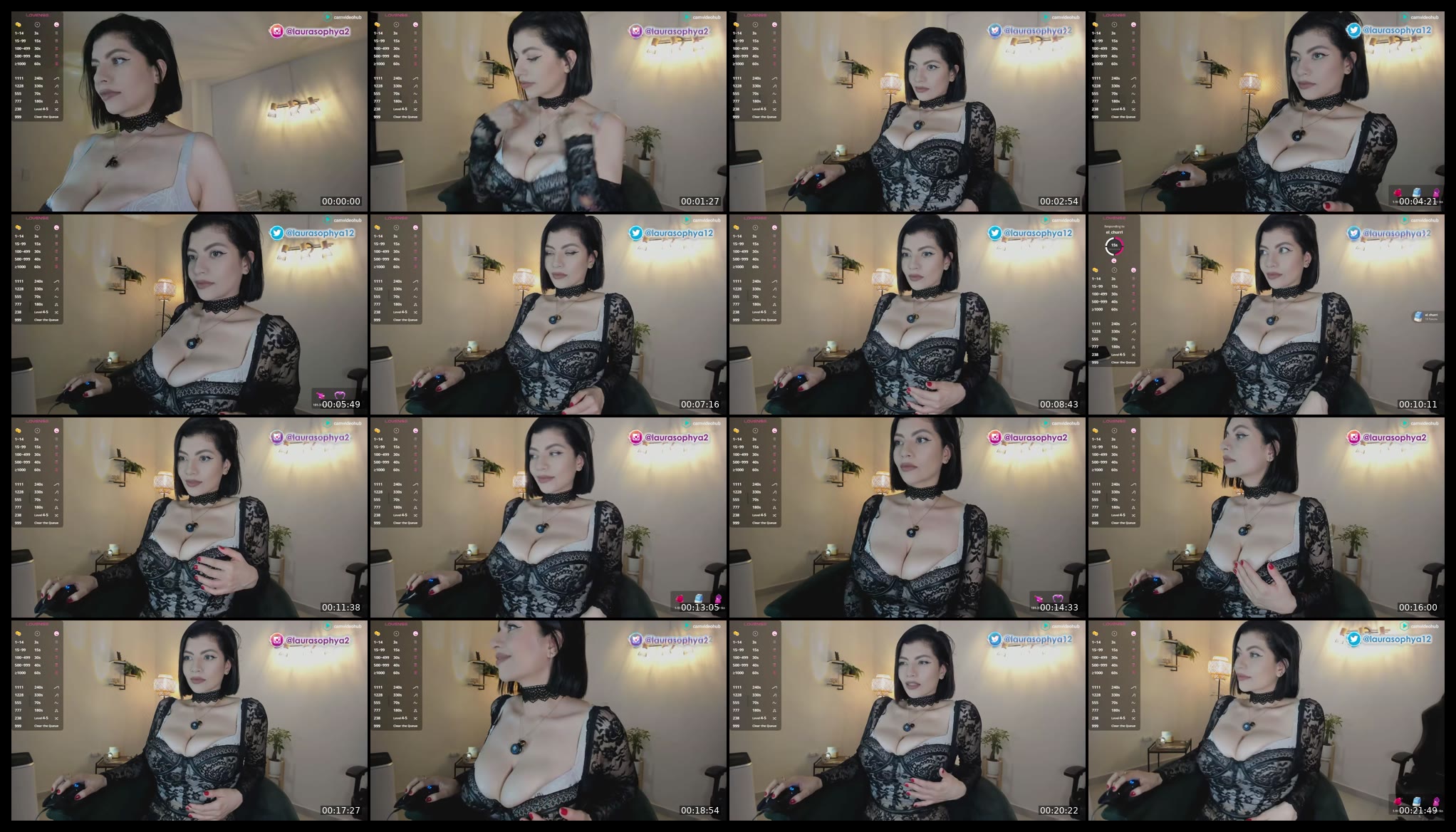 laurasophya — Chaturbate Female stripcam clip, Jul 3, 2026