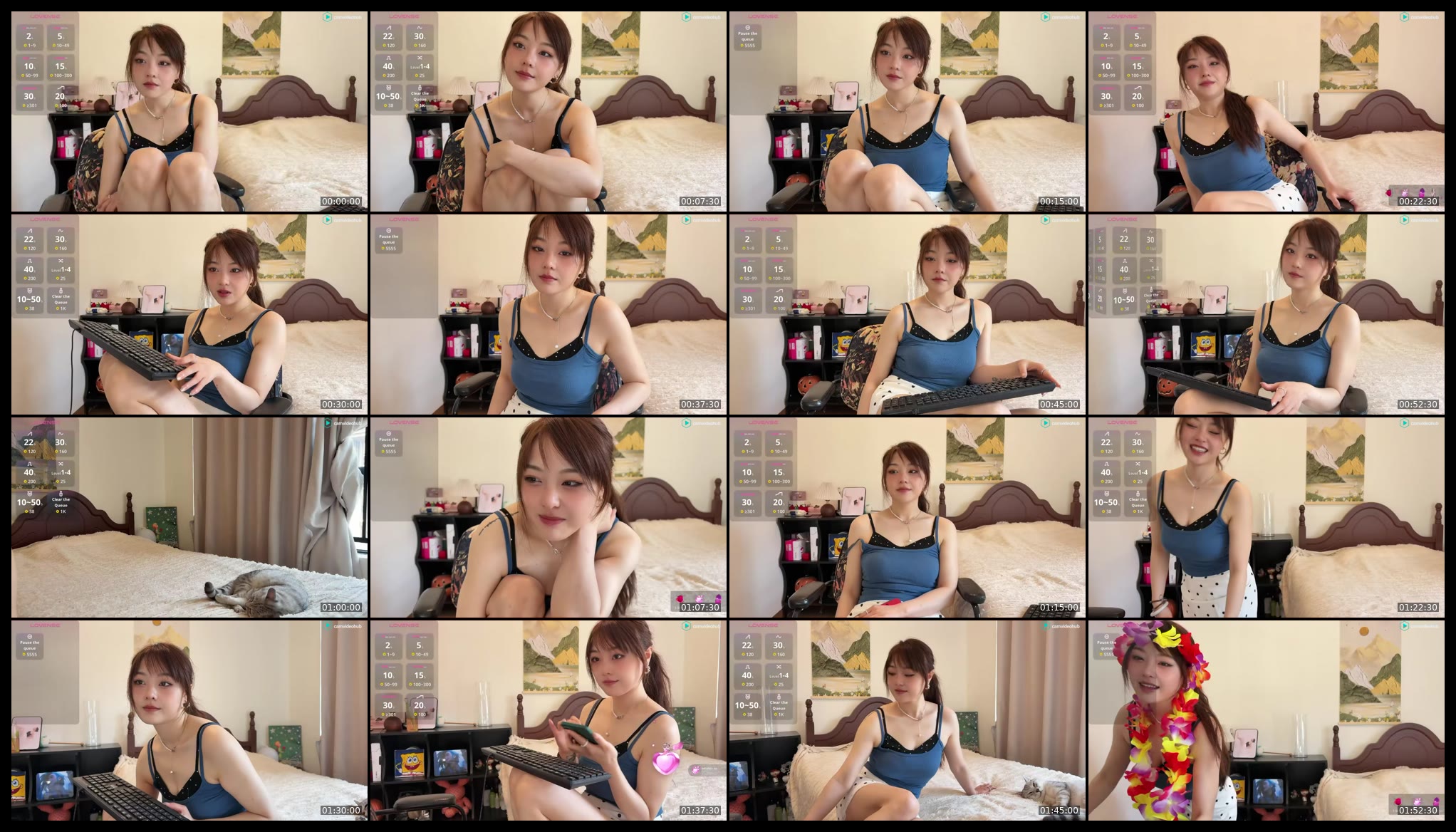 liunana — Chaturbate Female stripcam clip, Jul 9, 2026