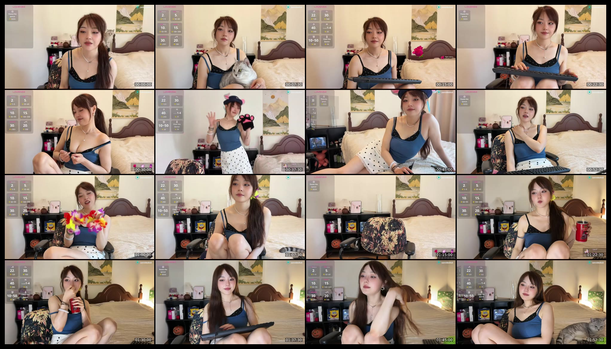 liunana — Chaturbate Female stripcam clip, Jul 9, 2026