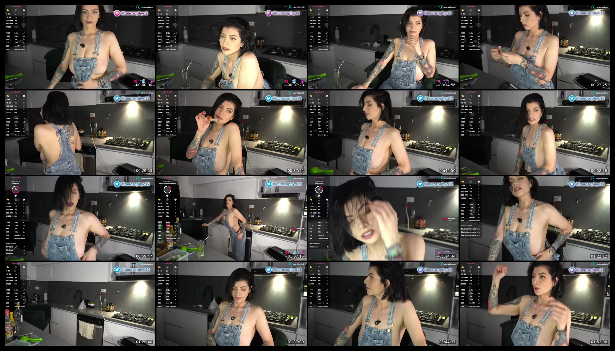 laurasophya — Chaturbate Female stripcam clip, Jul 13, 2026