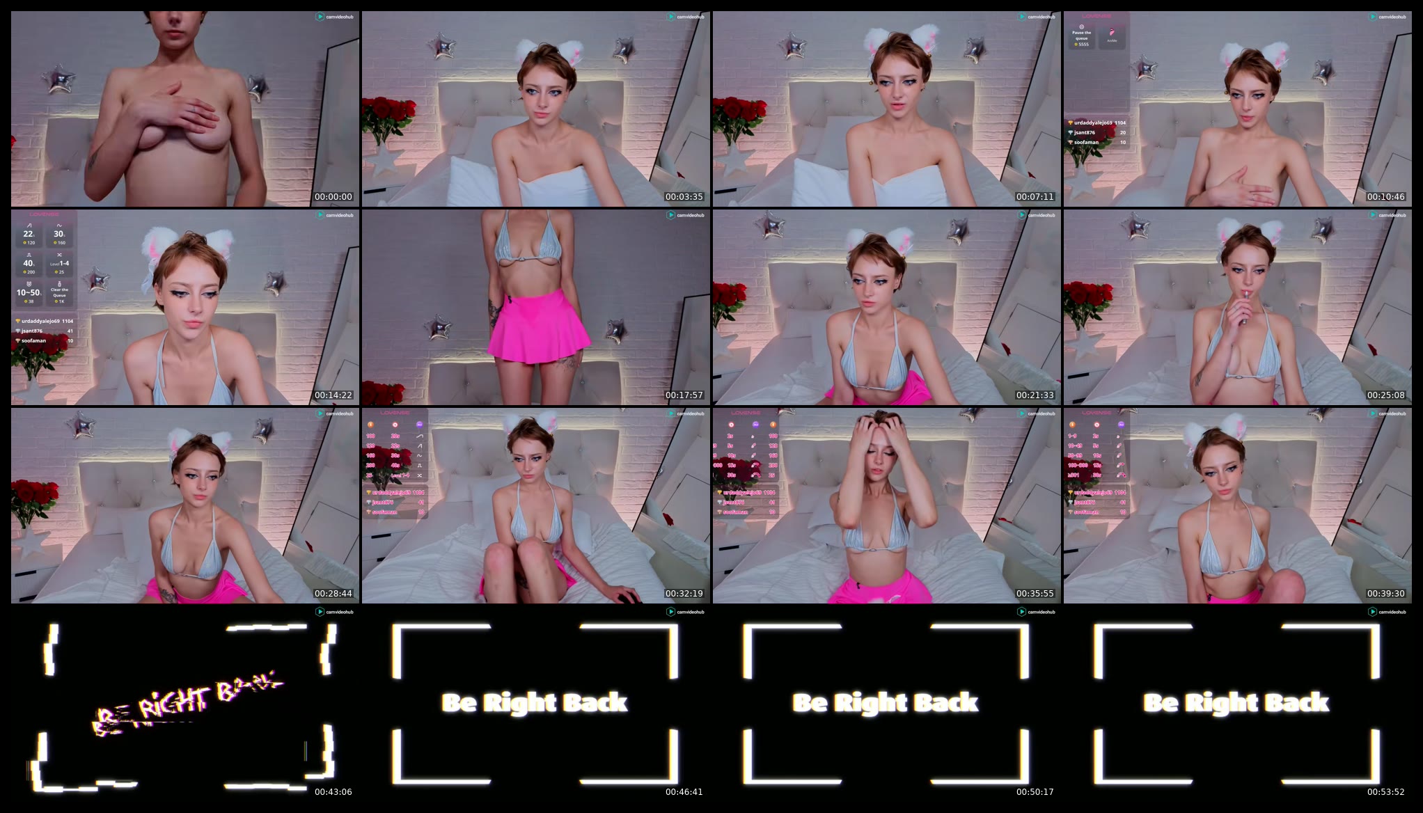 alicebels — Chaturbate Female stripcam clip, Jul 26, 2026